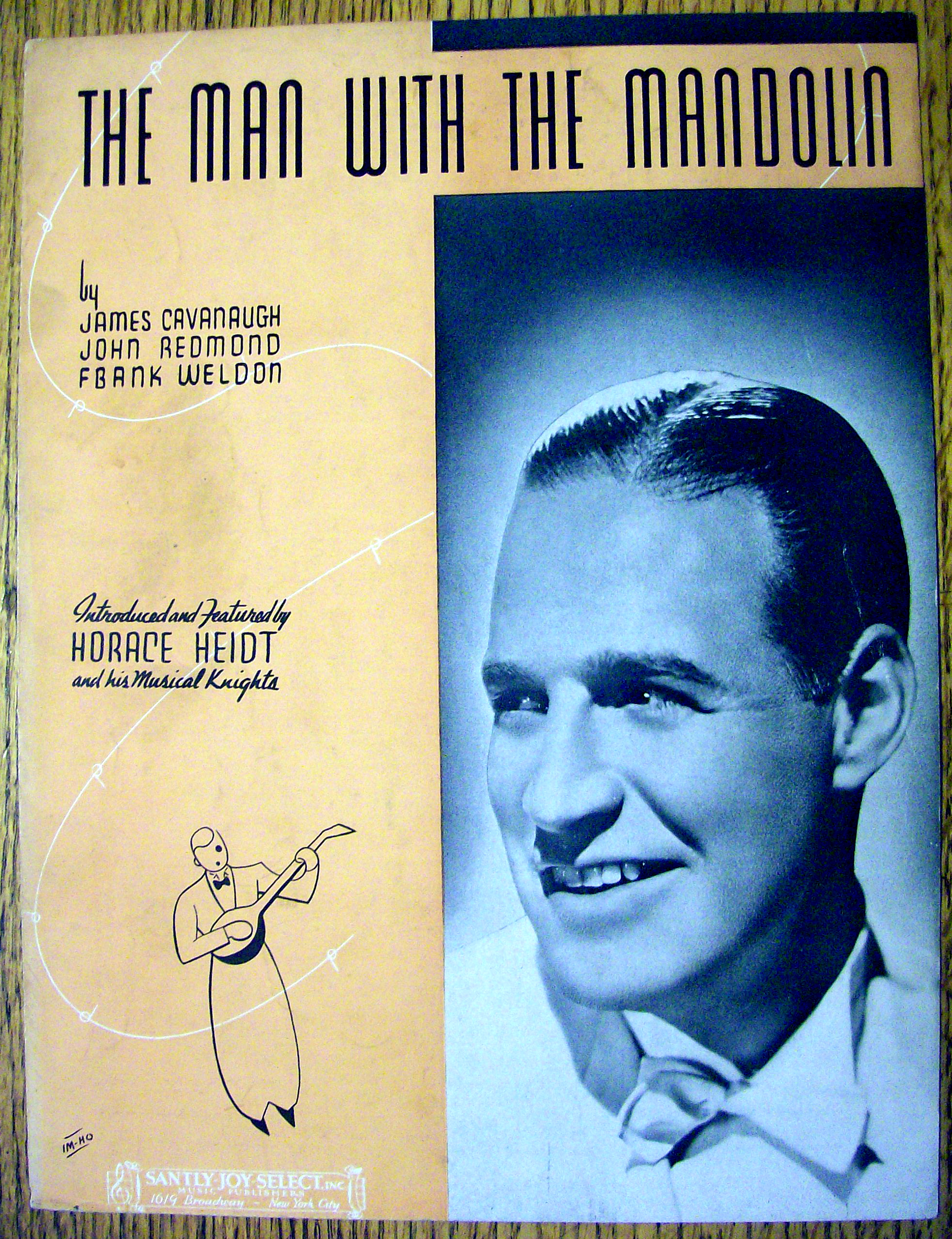 1939 The Man With The Mandolin (Horace Heidt Cover)