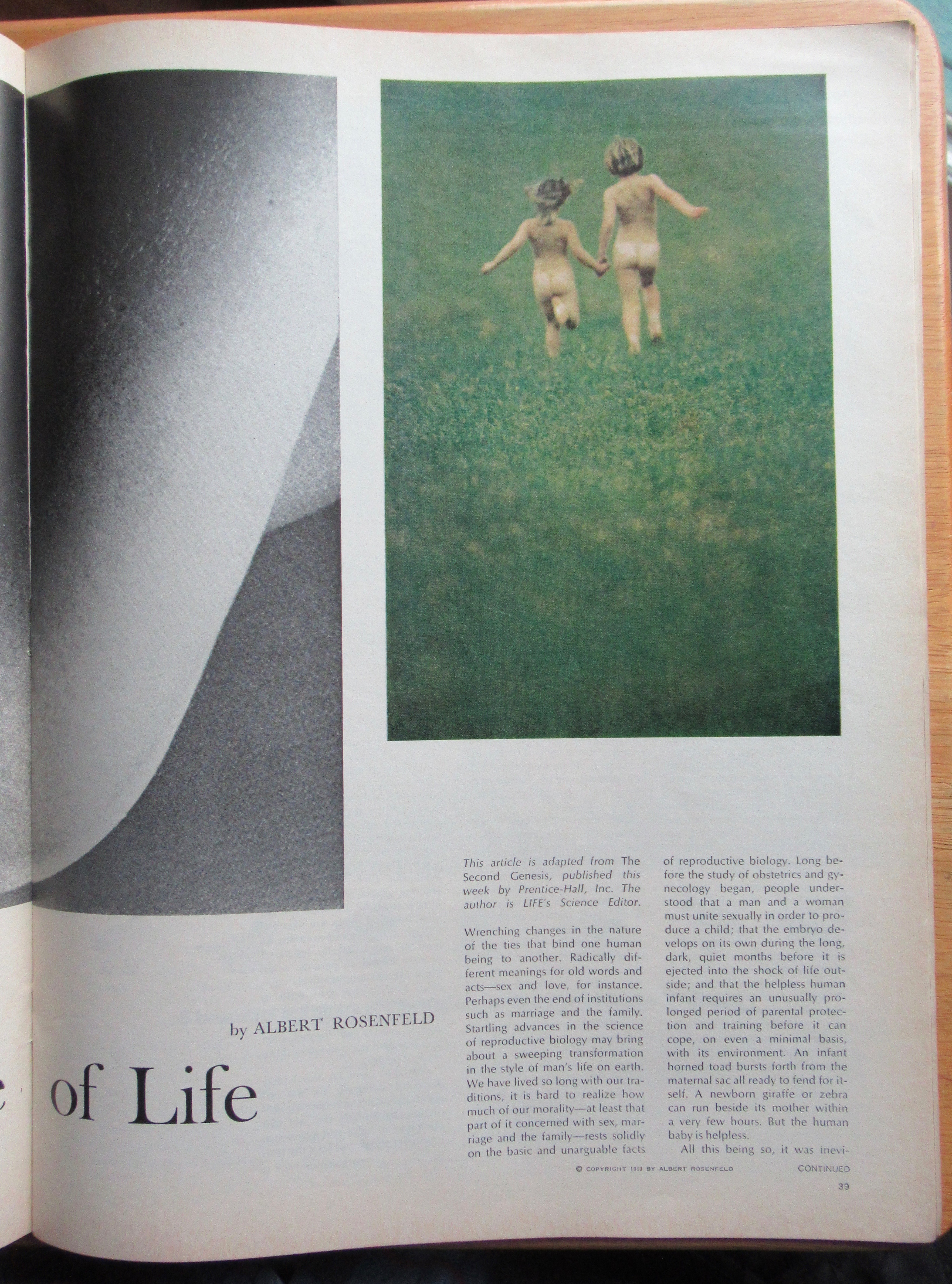 Life Magazine-June 13, 1969-Science & Sex