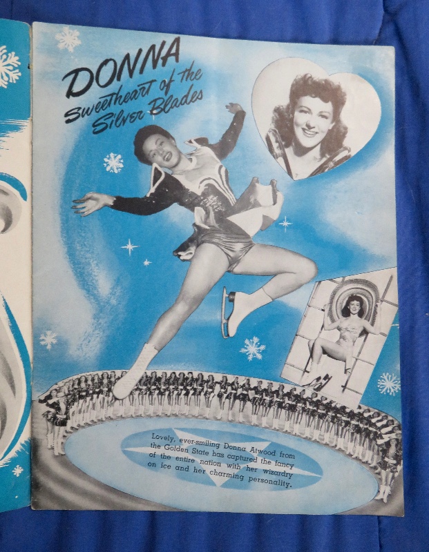 Original 1944 Ice Capades Program With George Petty Cover