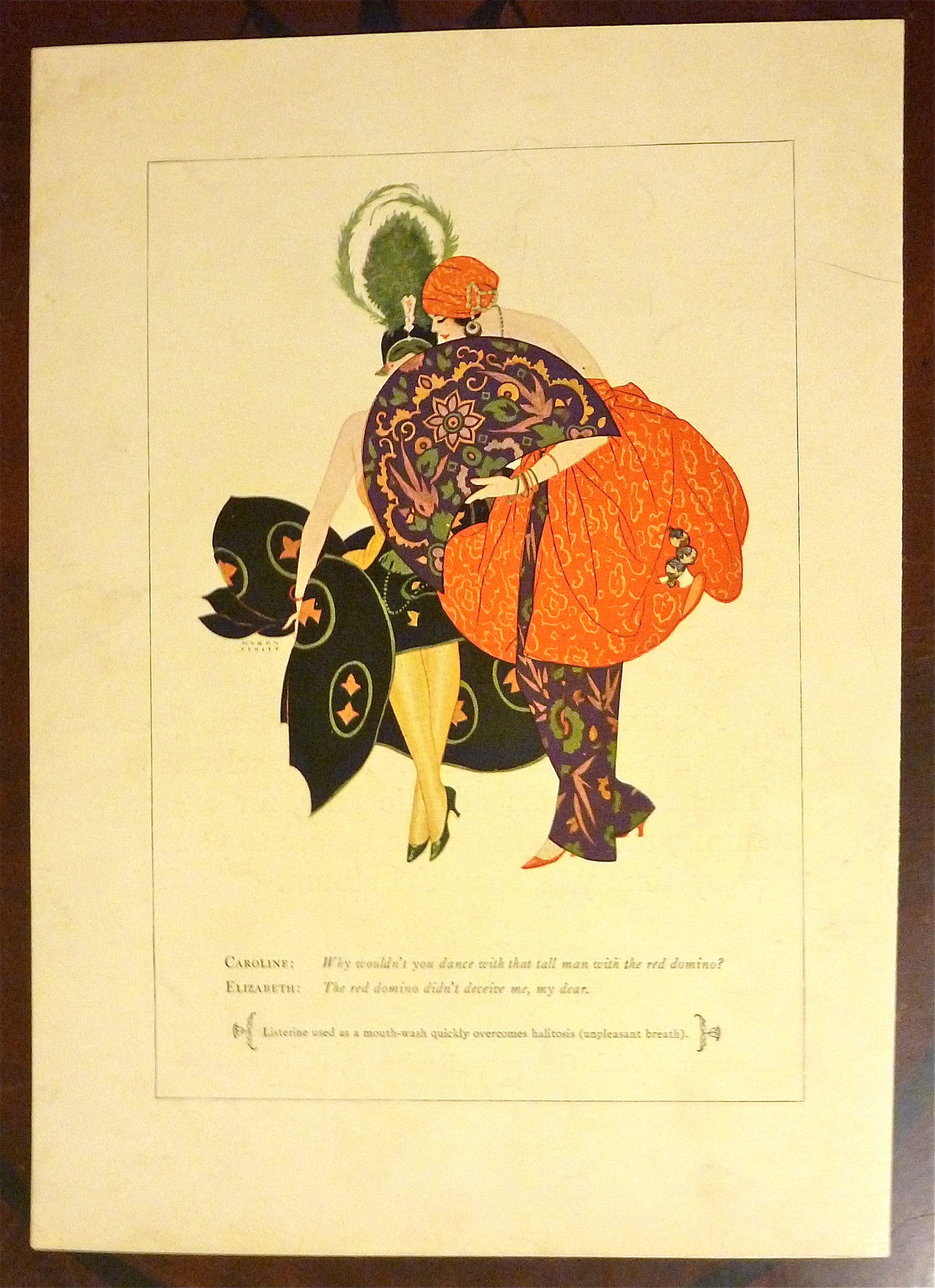 1926 Listerine with 2 Women Talking