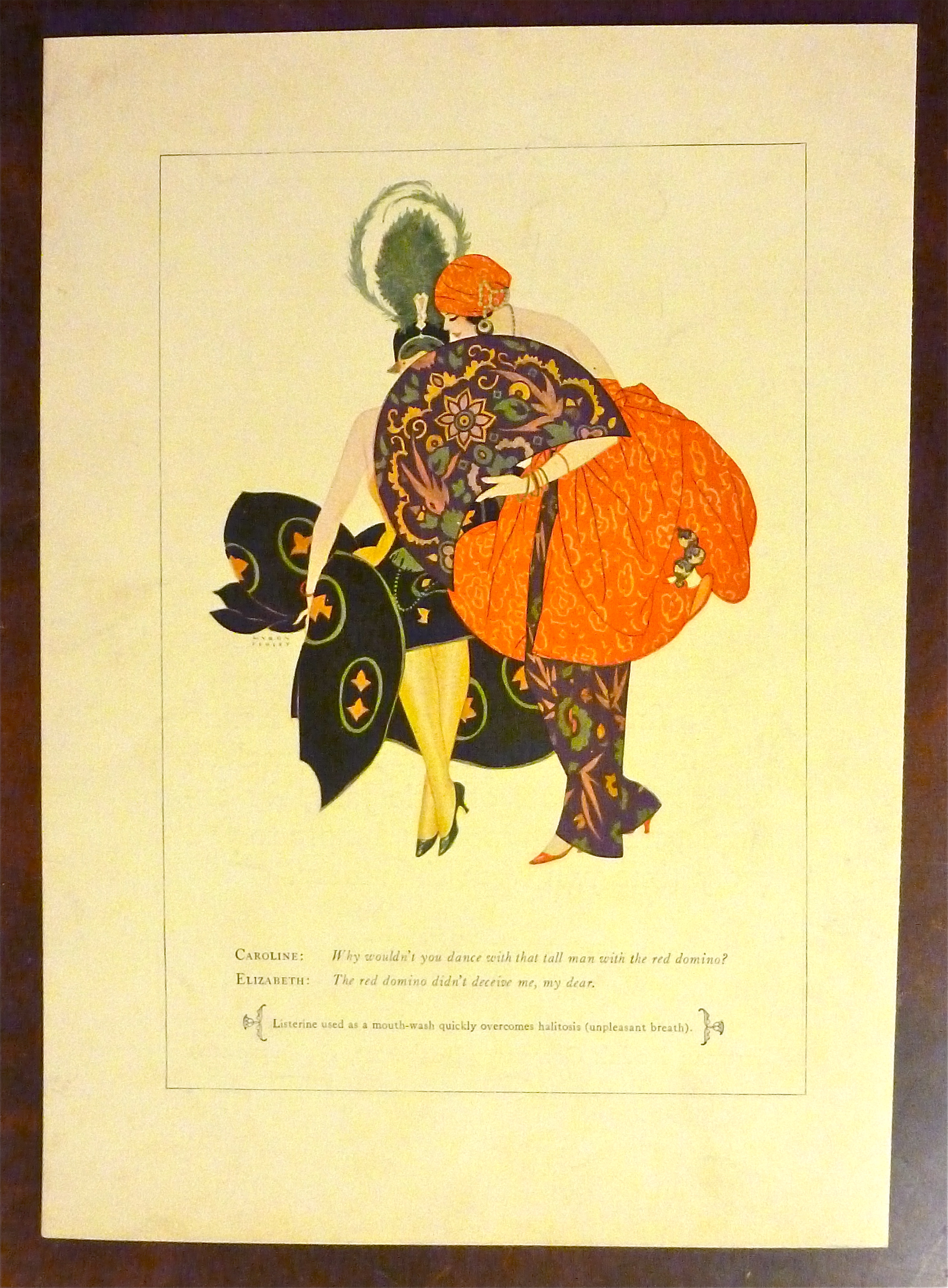 1926 Listerine with 2 Women Talking