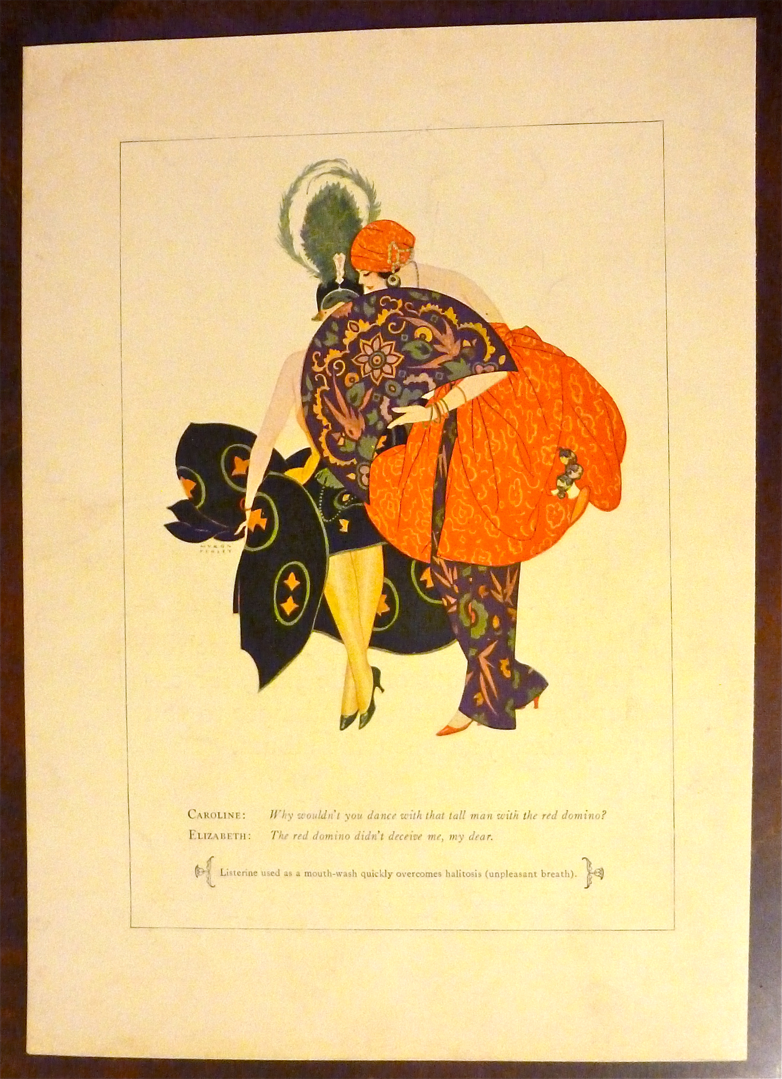 1926 Listerine with 2 Women Talking