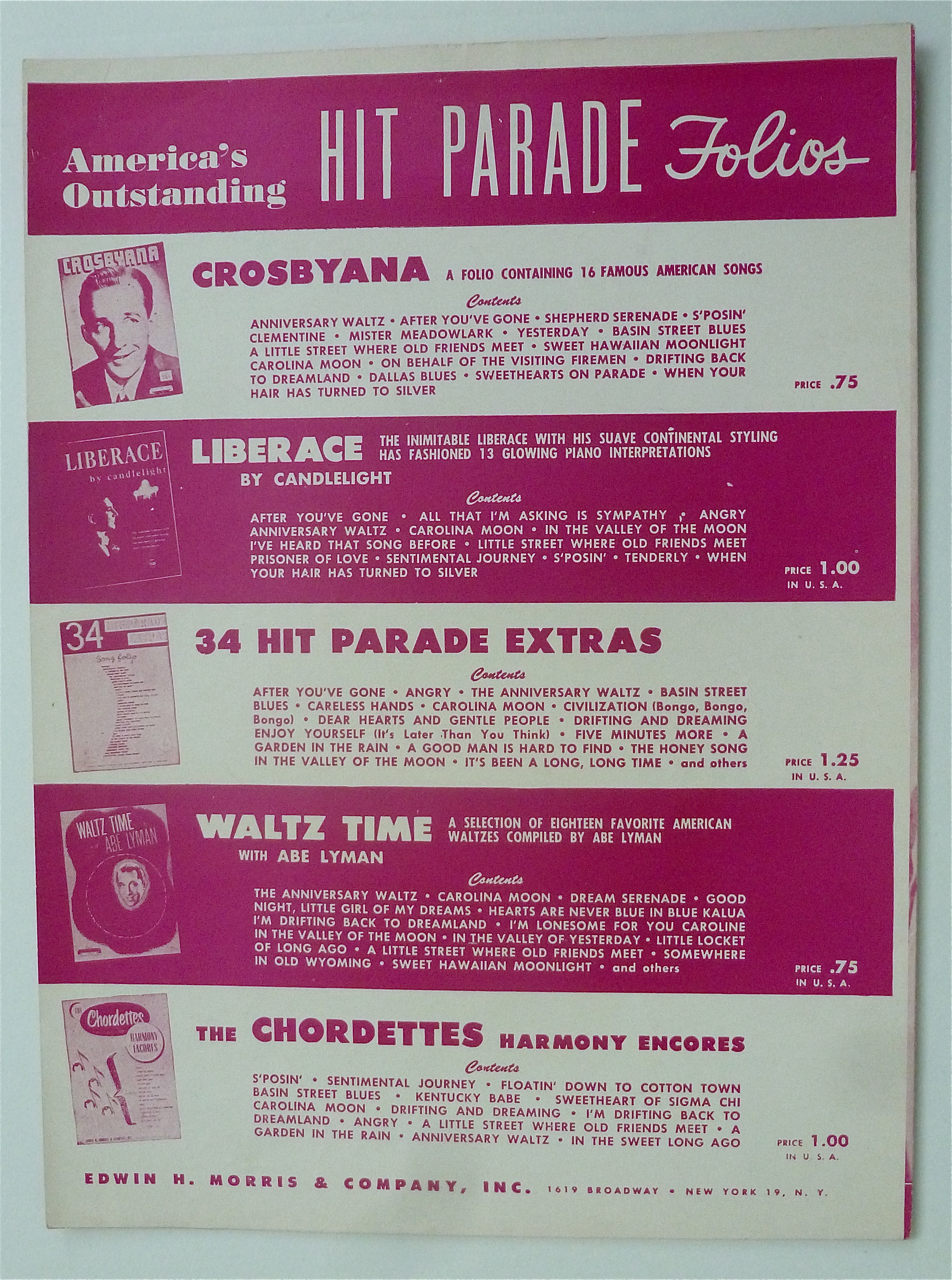 Sheet Music For 1953 Make Love To Me