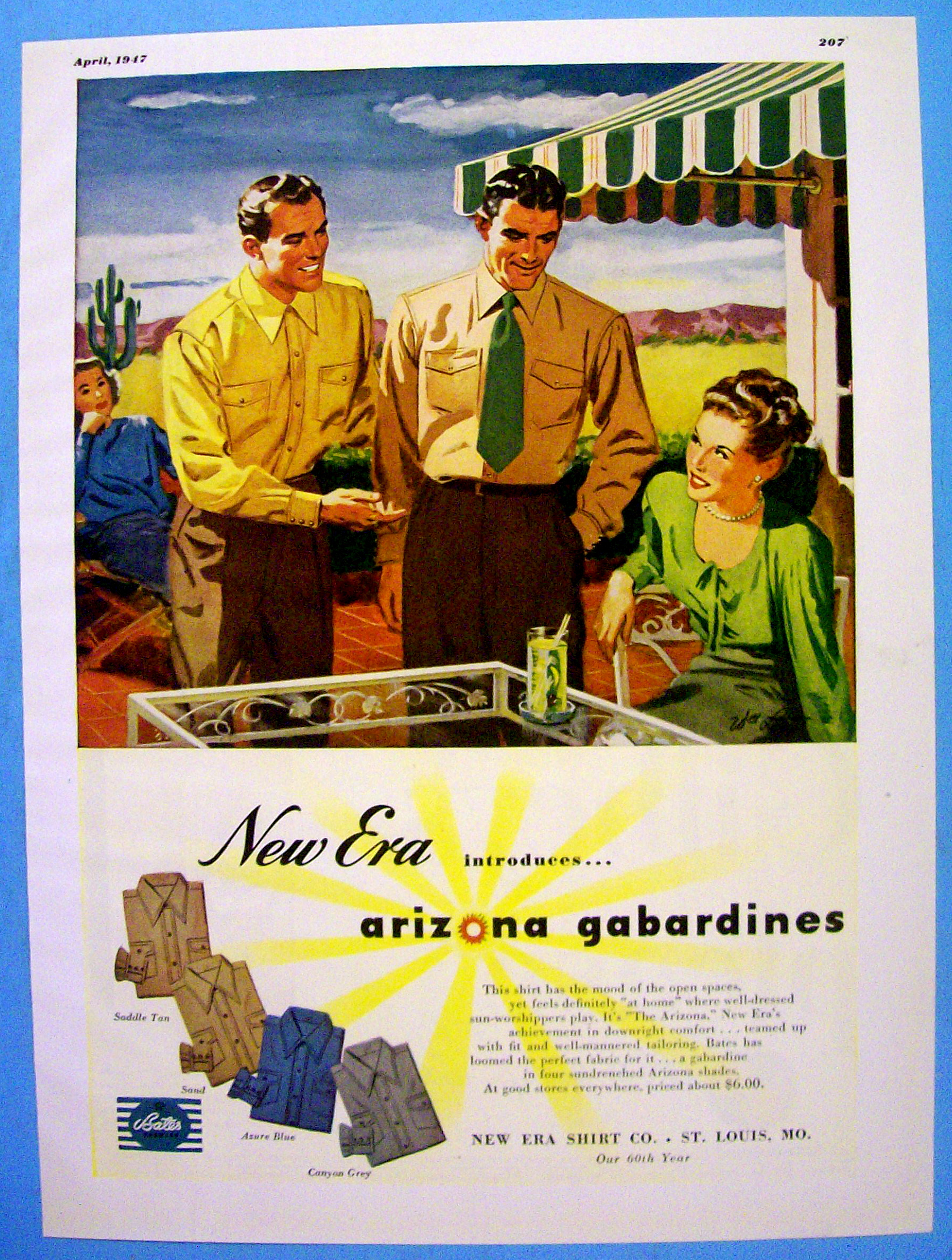 1947 Arizona Gabardines with Woman and Two Men