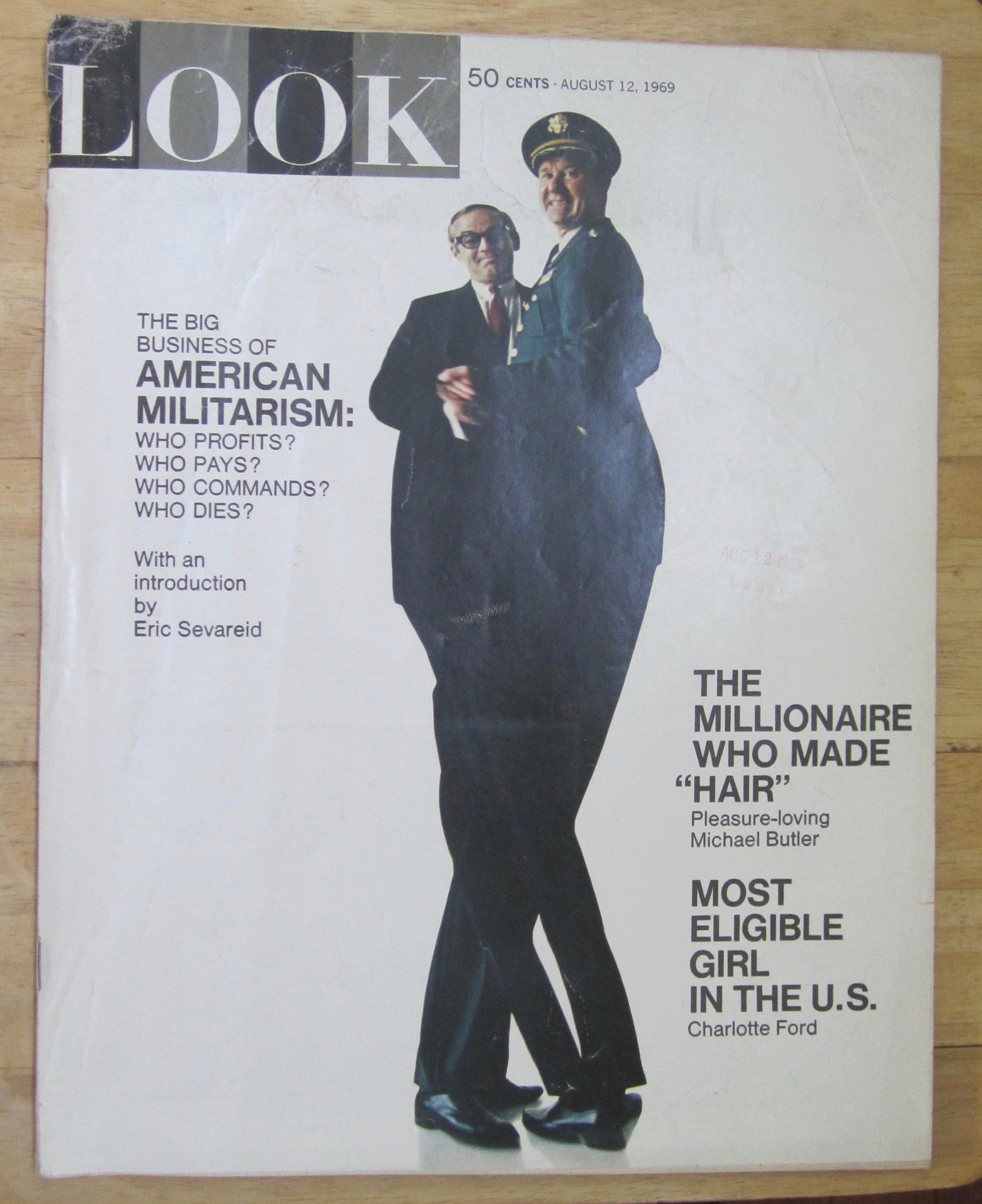 Look Magazine-August 12, 1969-American Militarism