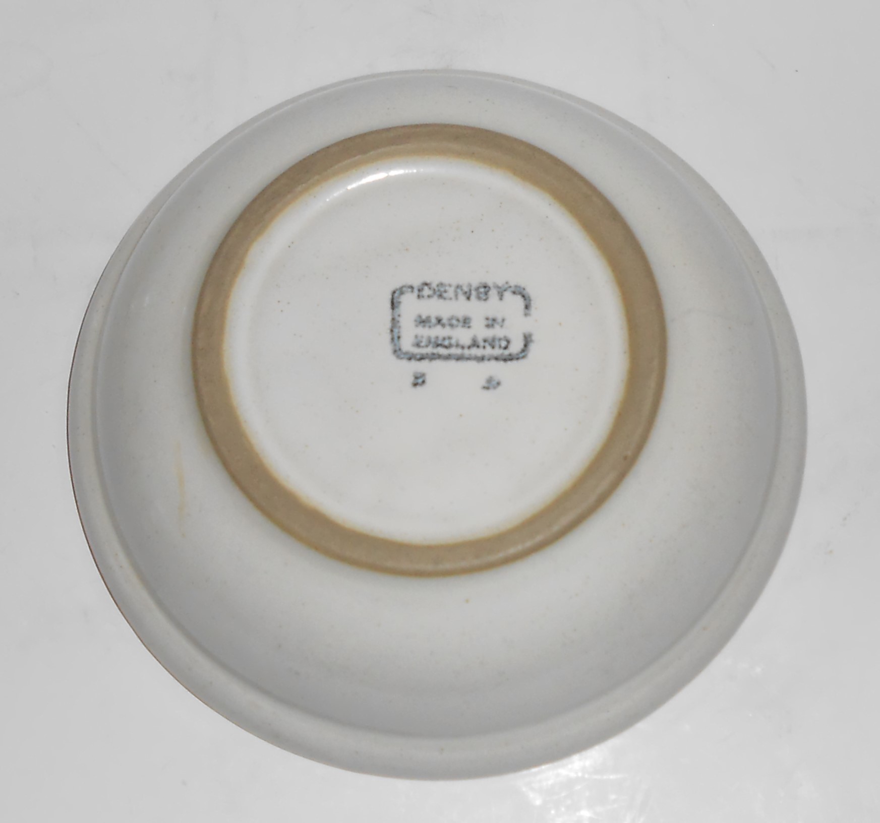 Denby Pottery Stoneware Potpourri Blue Cereal Bowl