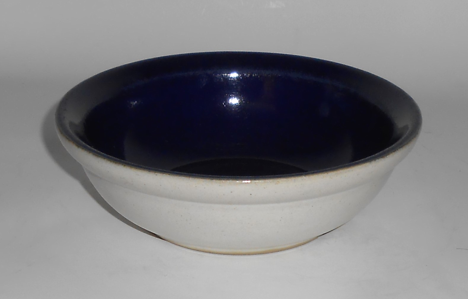 Denby Pottery Stoneware Potpourri Blue Cereal Bowl