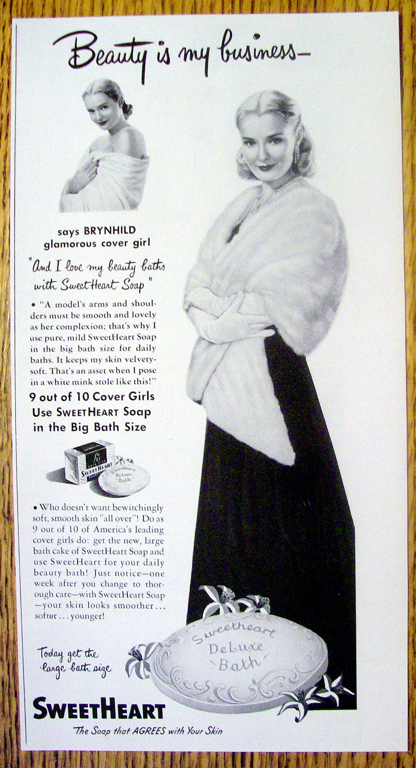 1950 Sweetheart Soap with Brynhild (Cover Girl)