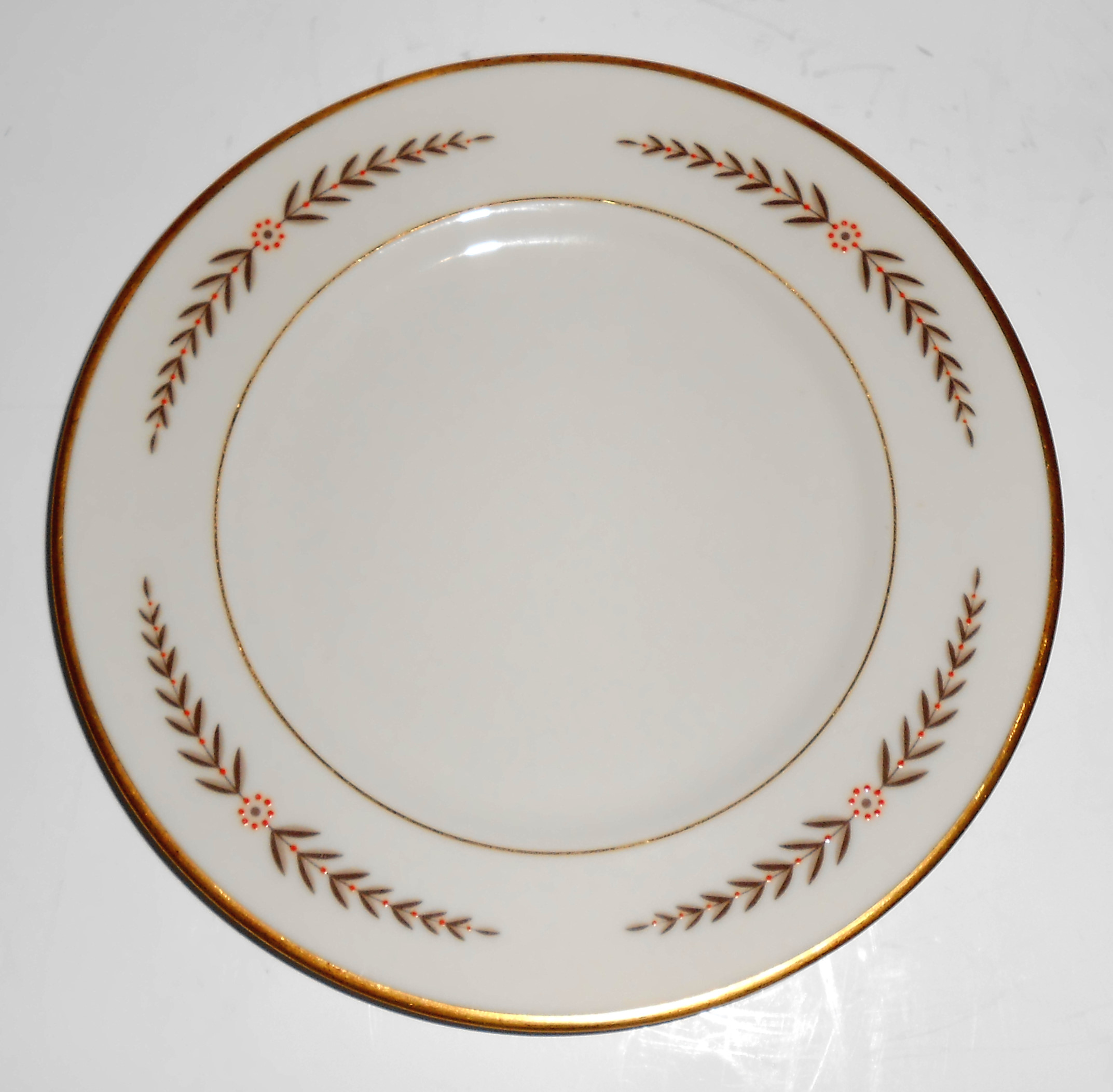 Franciscan Pottery China Mountain Laurel Bread Plate
