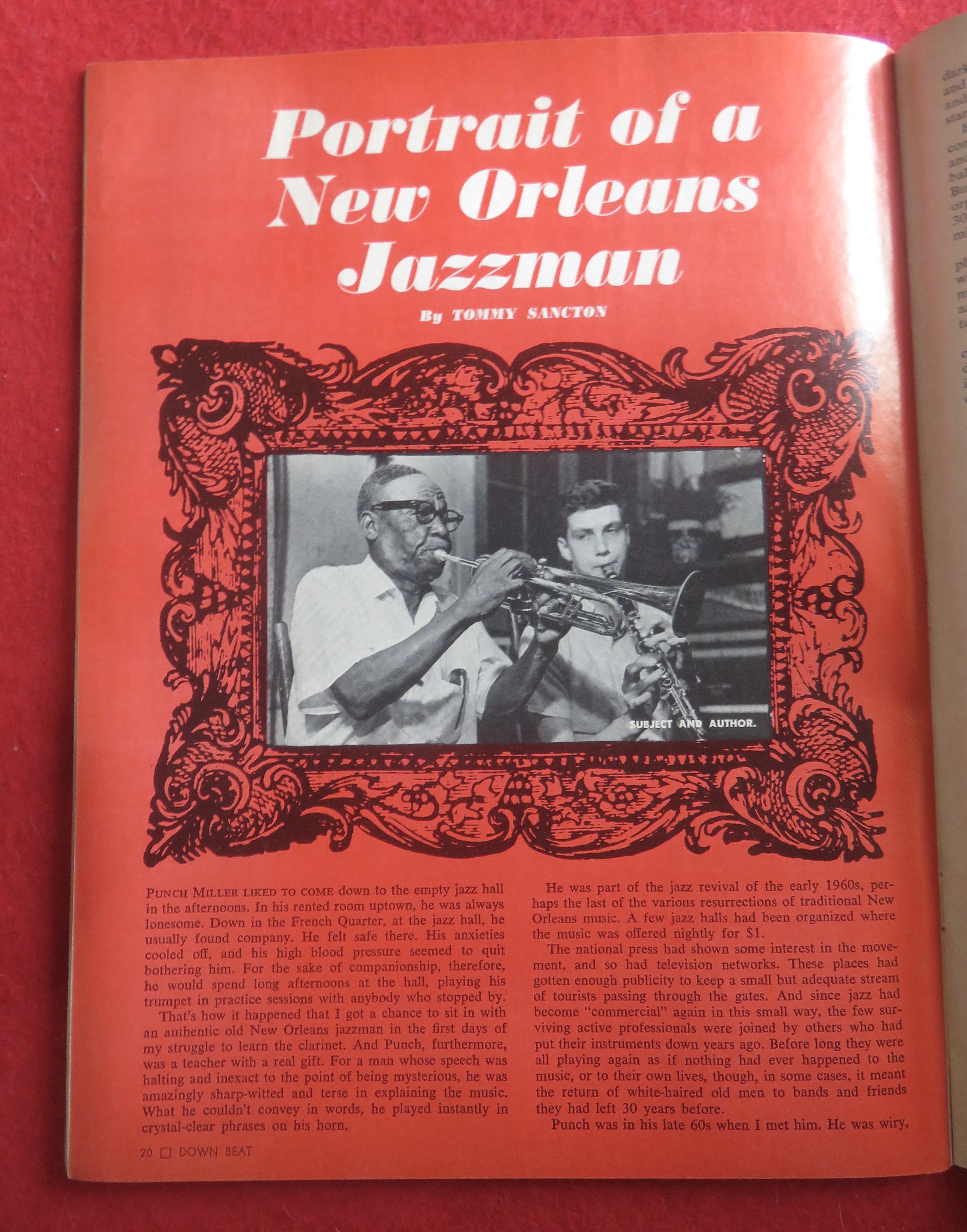 Downbeat Magazine February 9, 1967 Jazz Fiddle