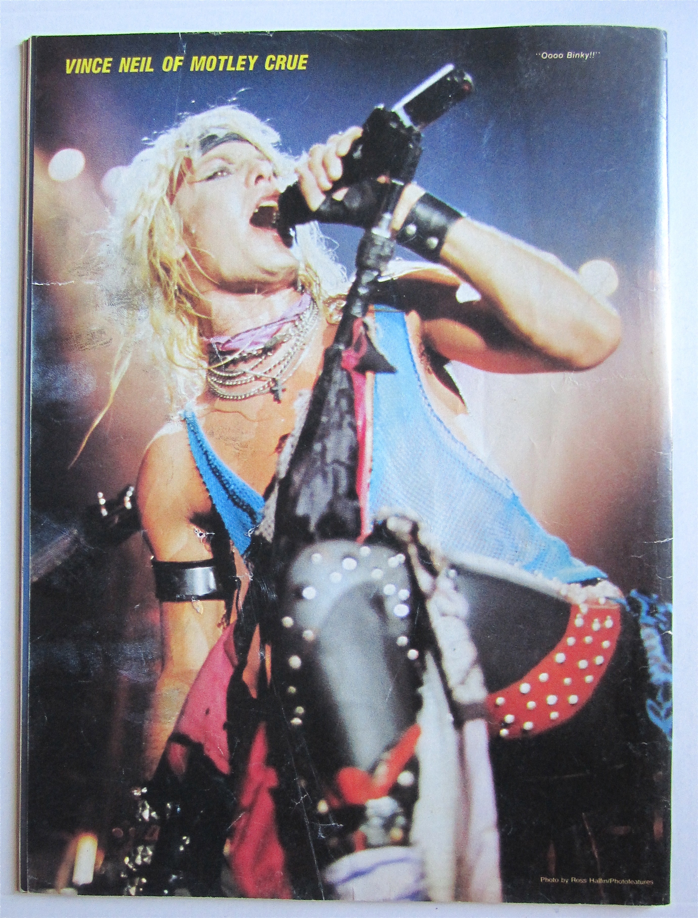 Metal Rock 'N' Roll Magazine March 1985 Motley Crue
