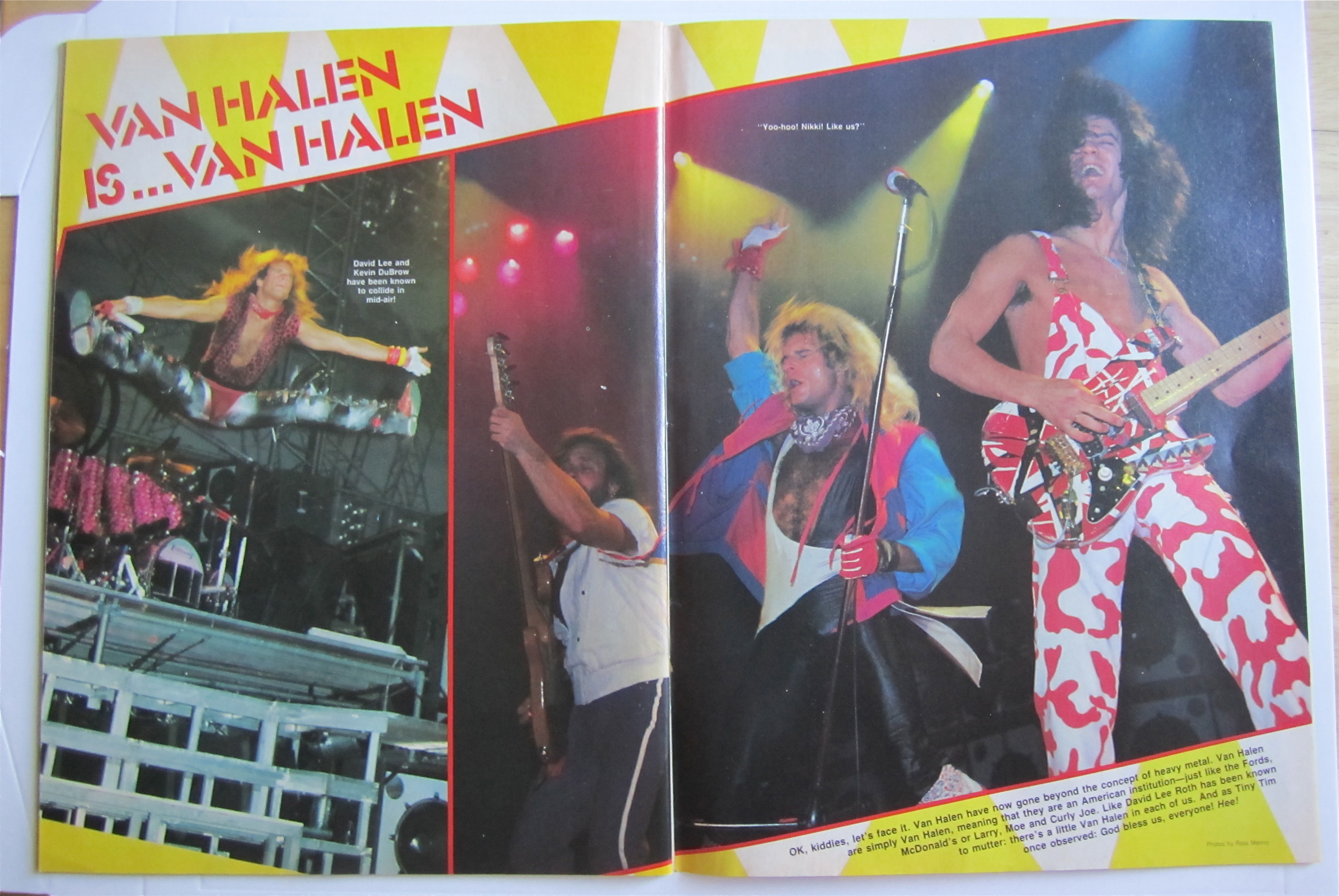 Metal Rock 'N' Roll Magazine March 1985 Motley Crue