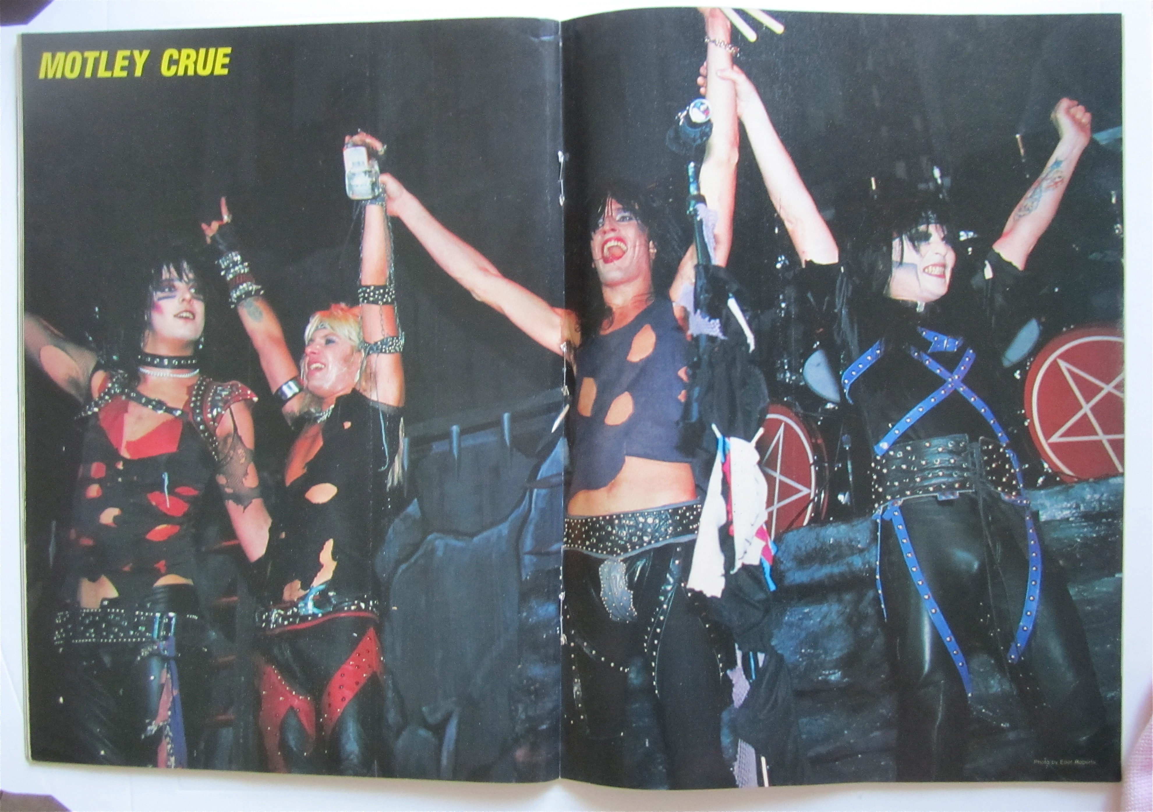 Metal Rock 'N' Roll Magazine March 1985 Motley Crue