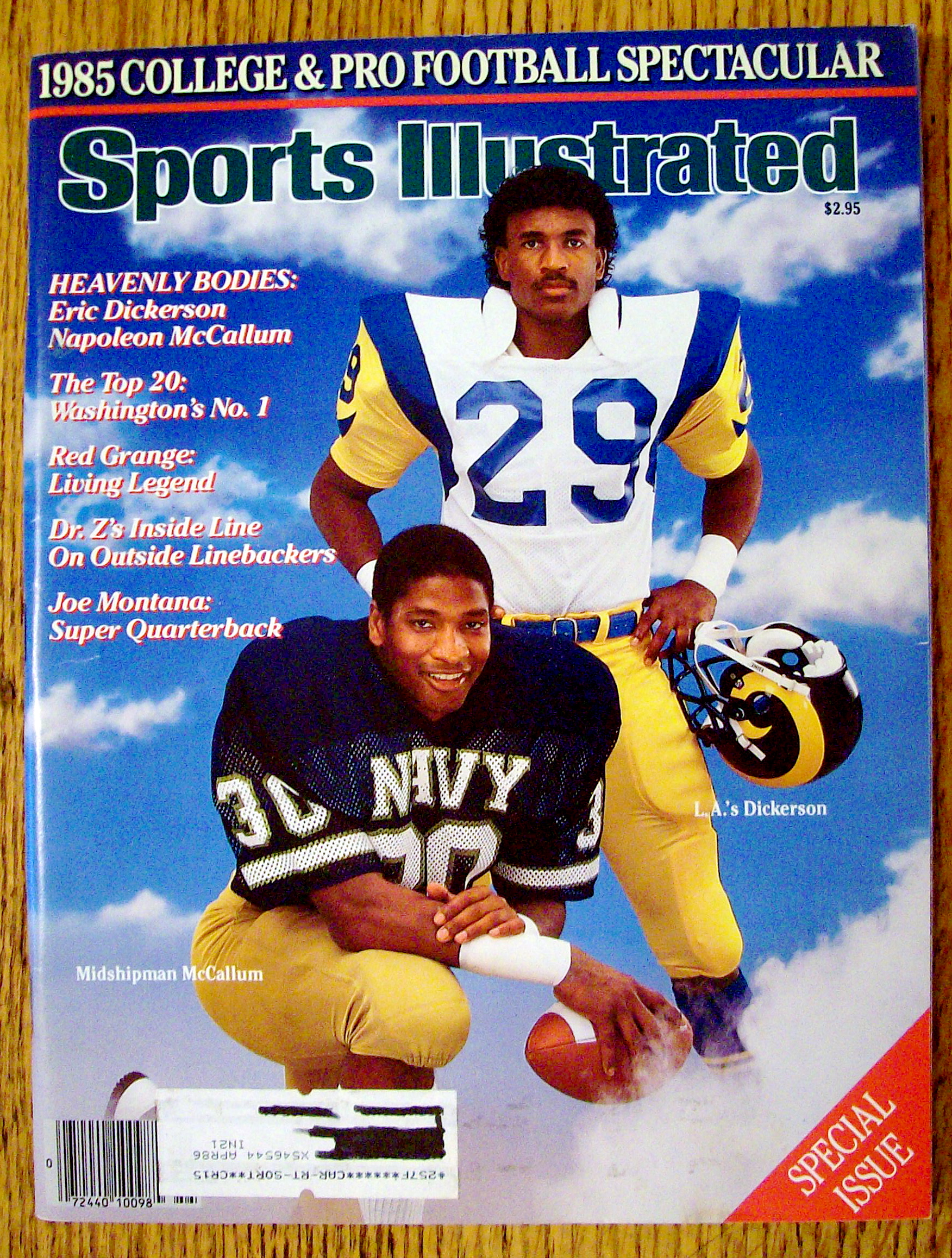 Sports Illustrated-September 4, 1985-Dickerson/McCallum