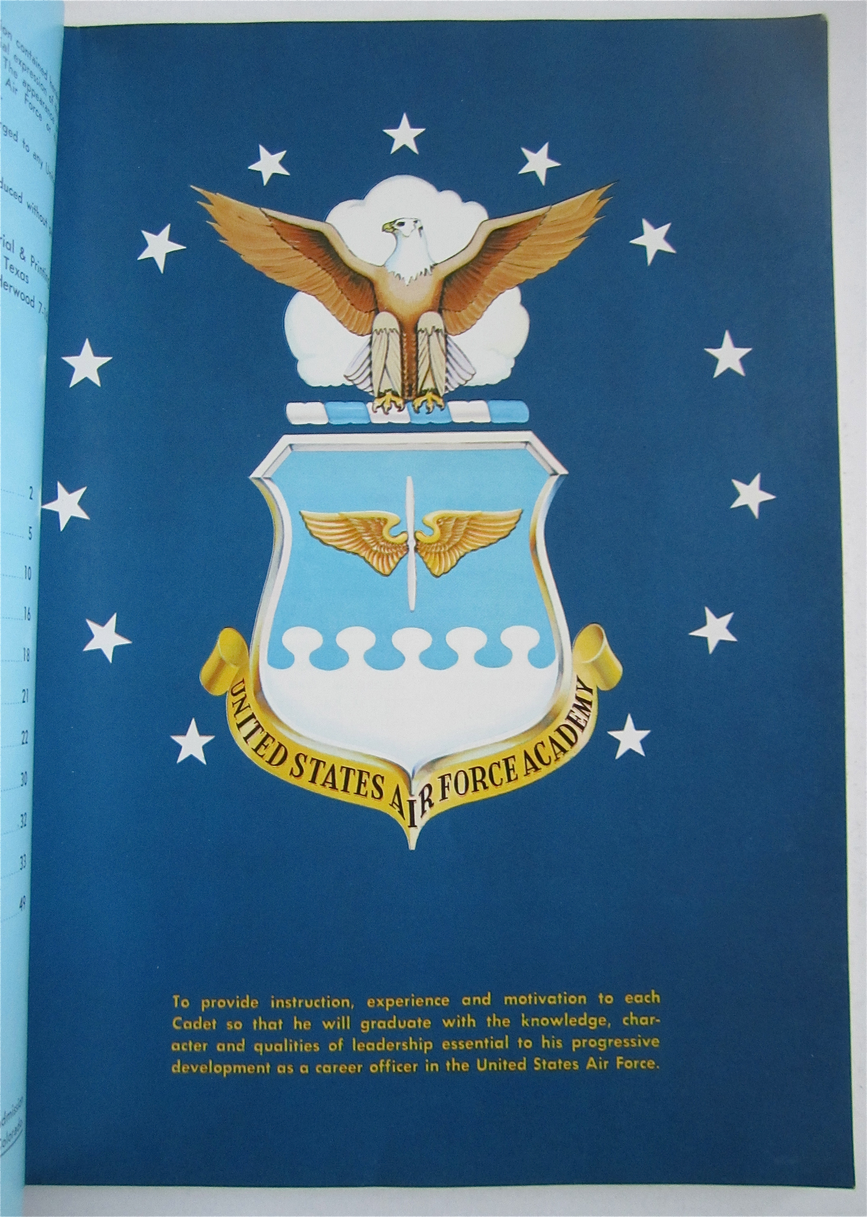 Colorado Salutes The U. S. Air Force Academy 1961