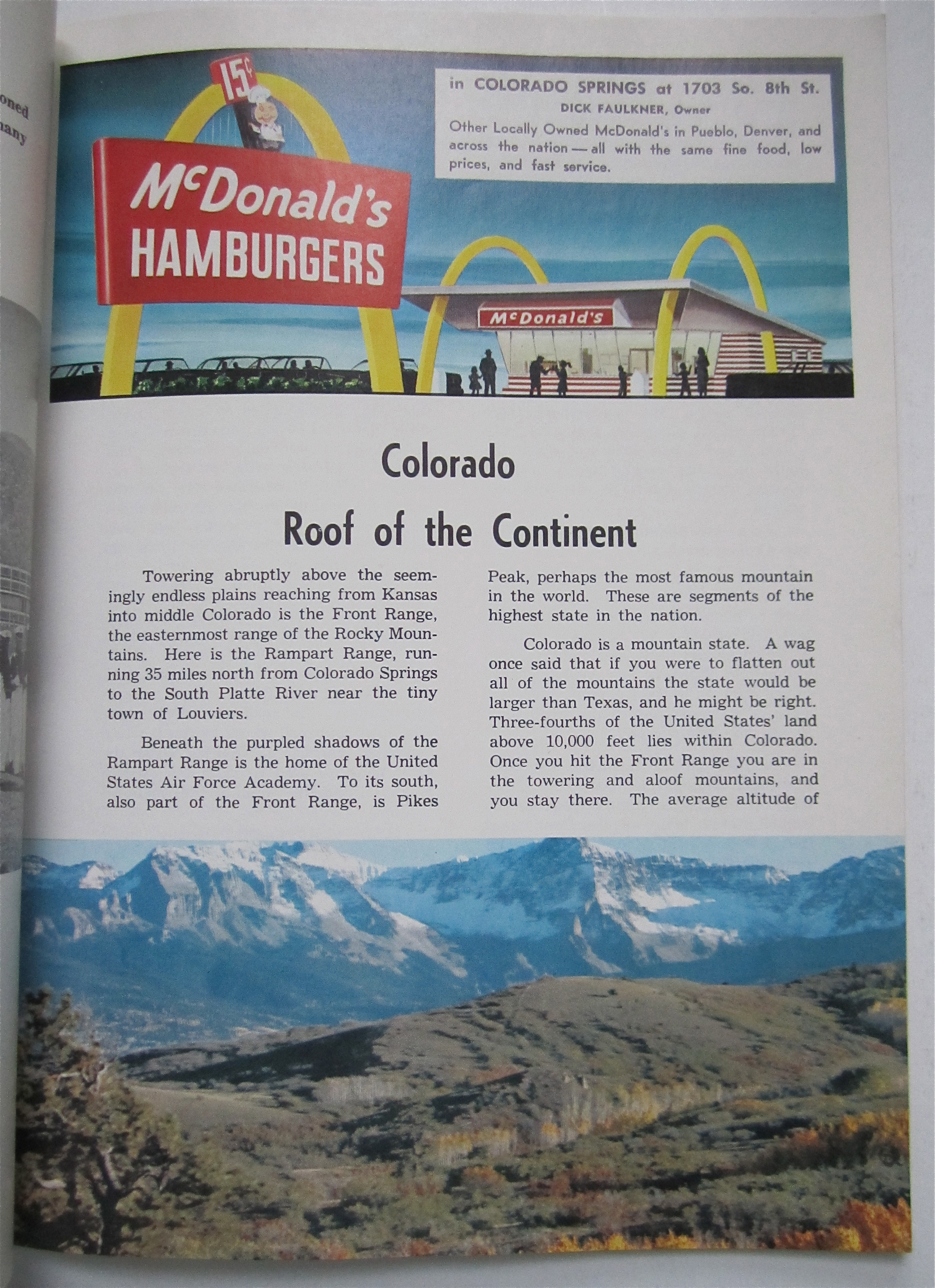 Colorado Salutes The U. S. Air Force Academy 1961