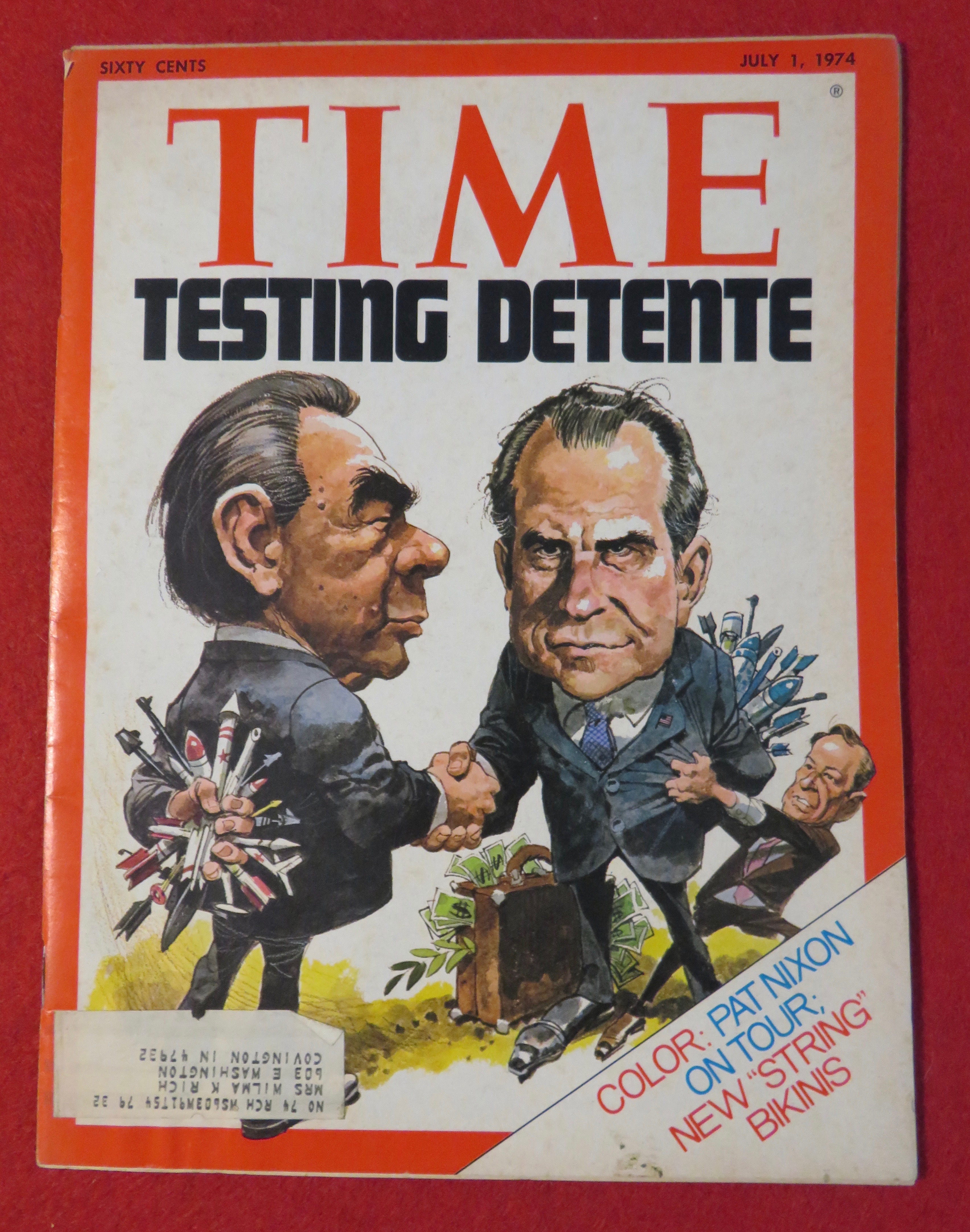 Time Magazine-July 1, 1974-Testing Detente