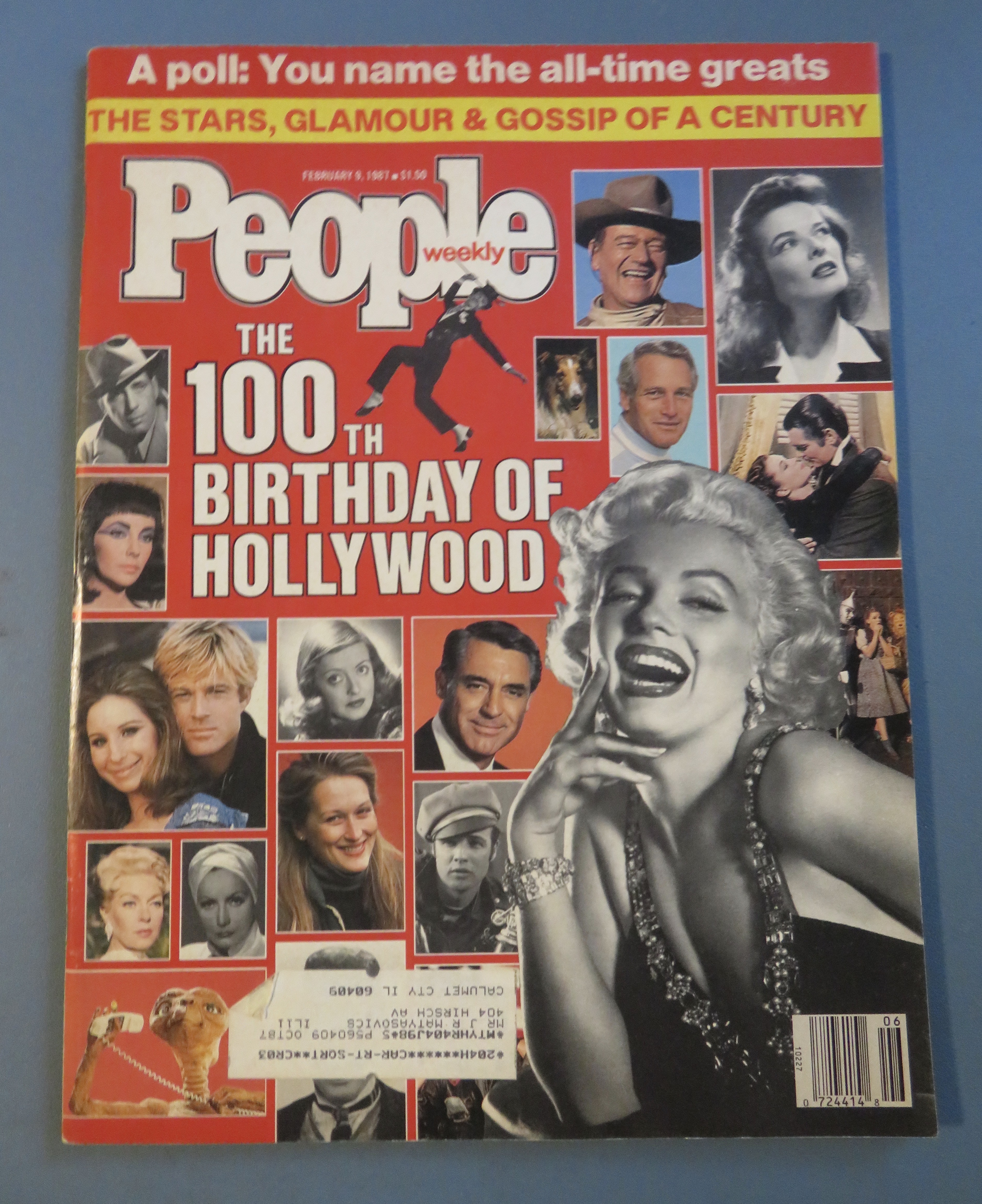 People Magazine February 9, 1987 100th Birthday