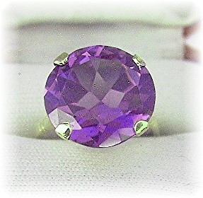 Ring 14K Gold & 13ct Synthetic Alexandrite