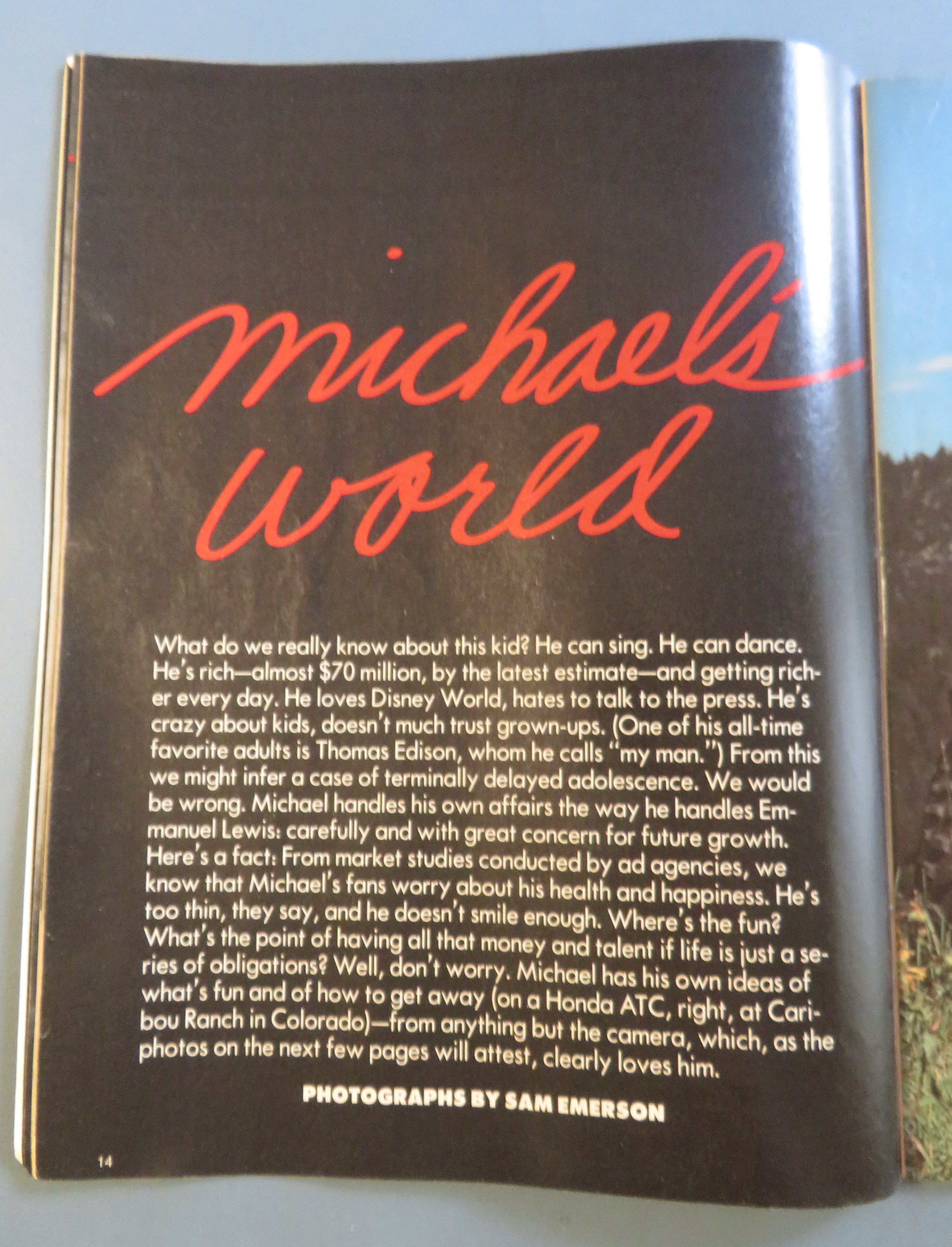 People Weekly Extra Magazine November/December 1984
