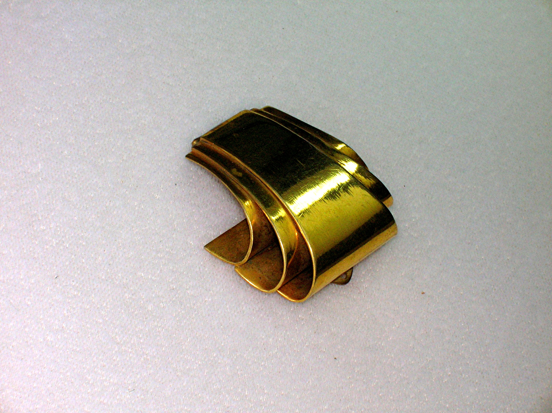 Dress Clip Classic  Gold  Vintage
