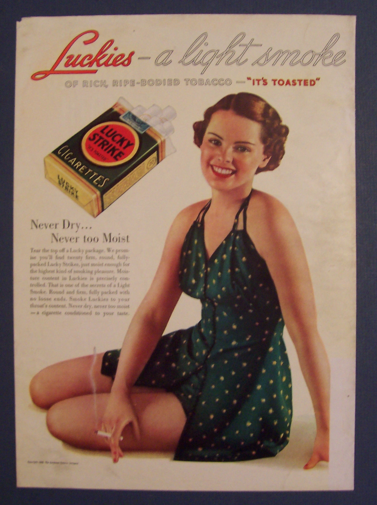 1936  Lucky  Strike  Cigarettes