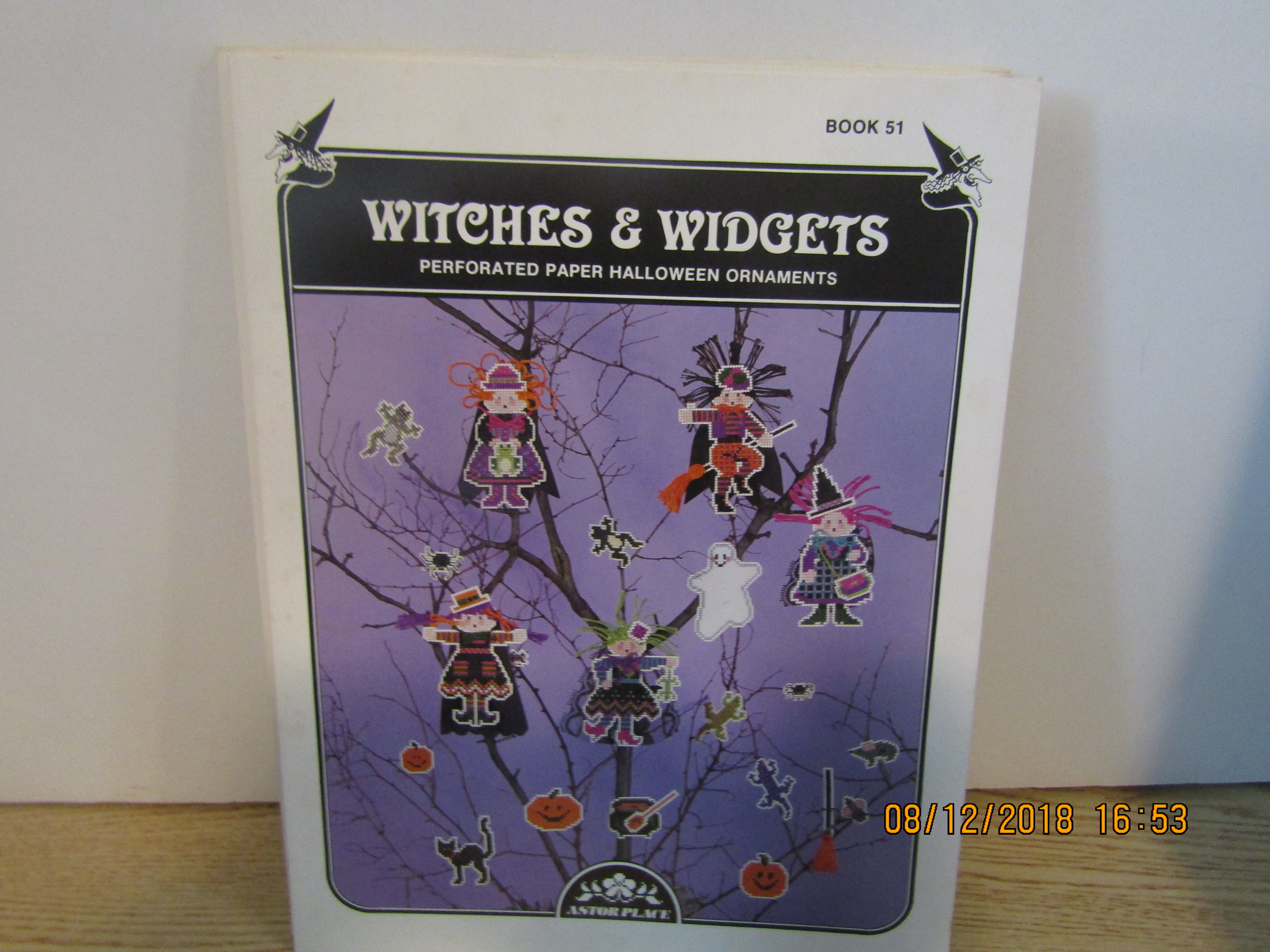 Astor Place Paper Witches & Widgets Ornaments #51