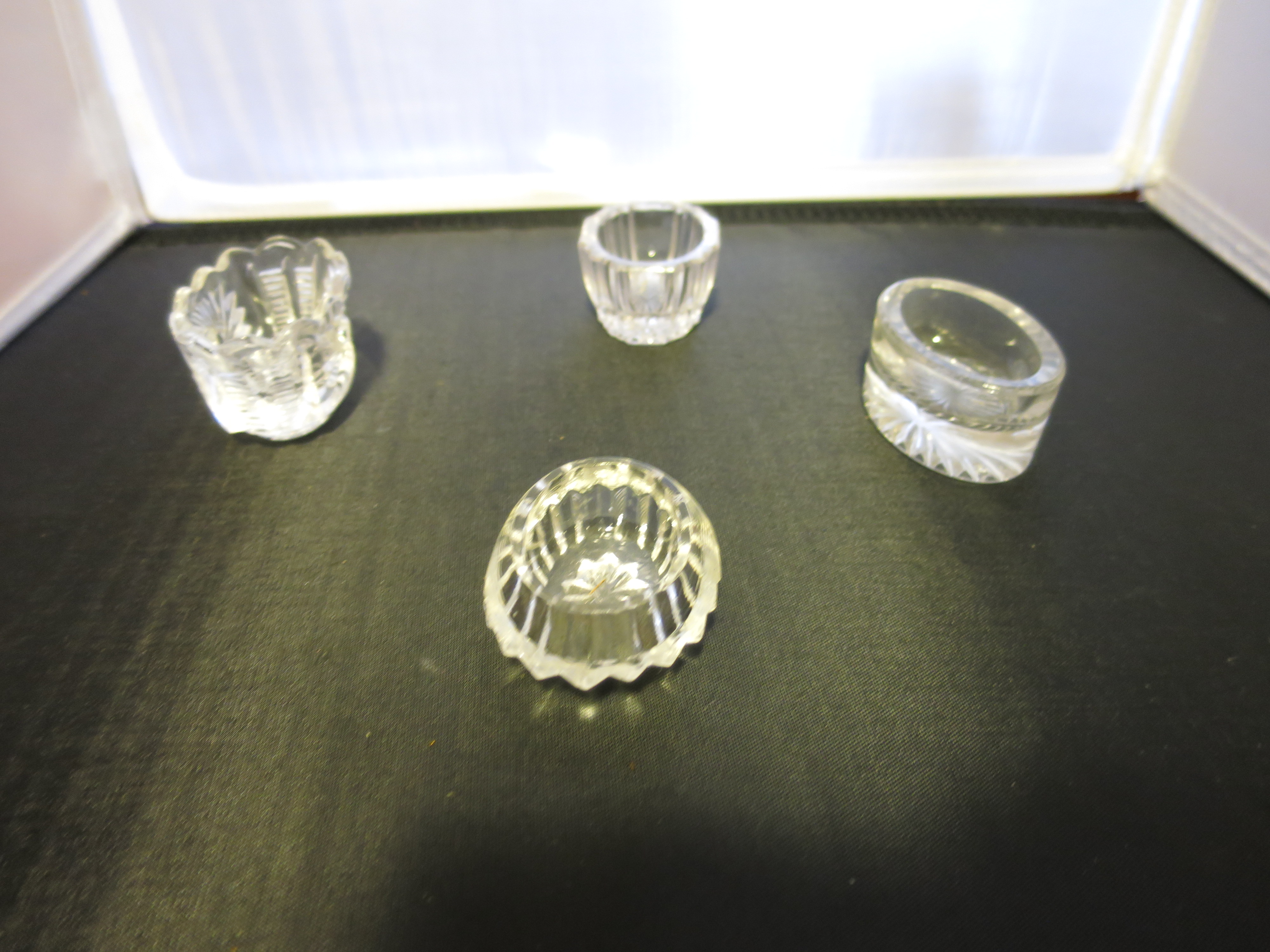 Master Salt Salt Cellar mixed lot of 4