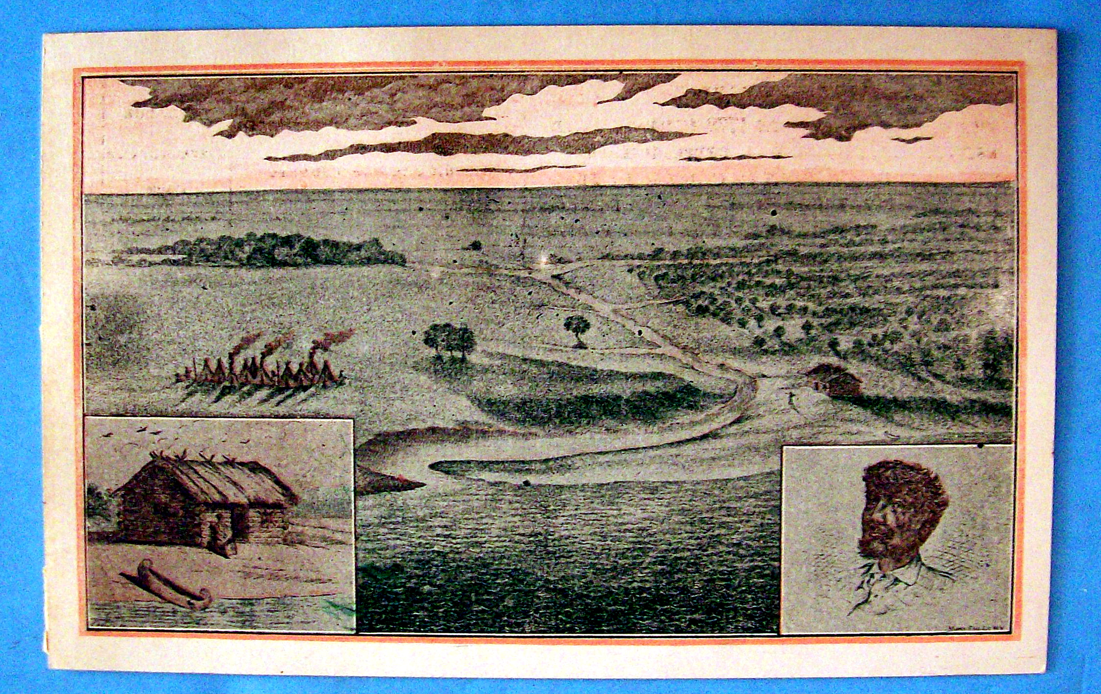 1933 Century of Progress, Jean Baptiste Postcard