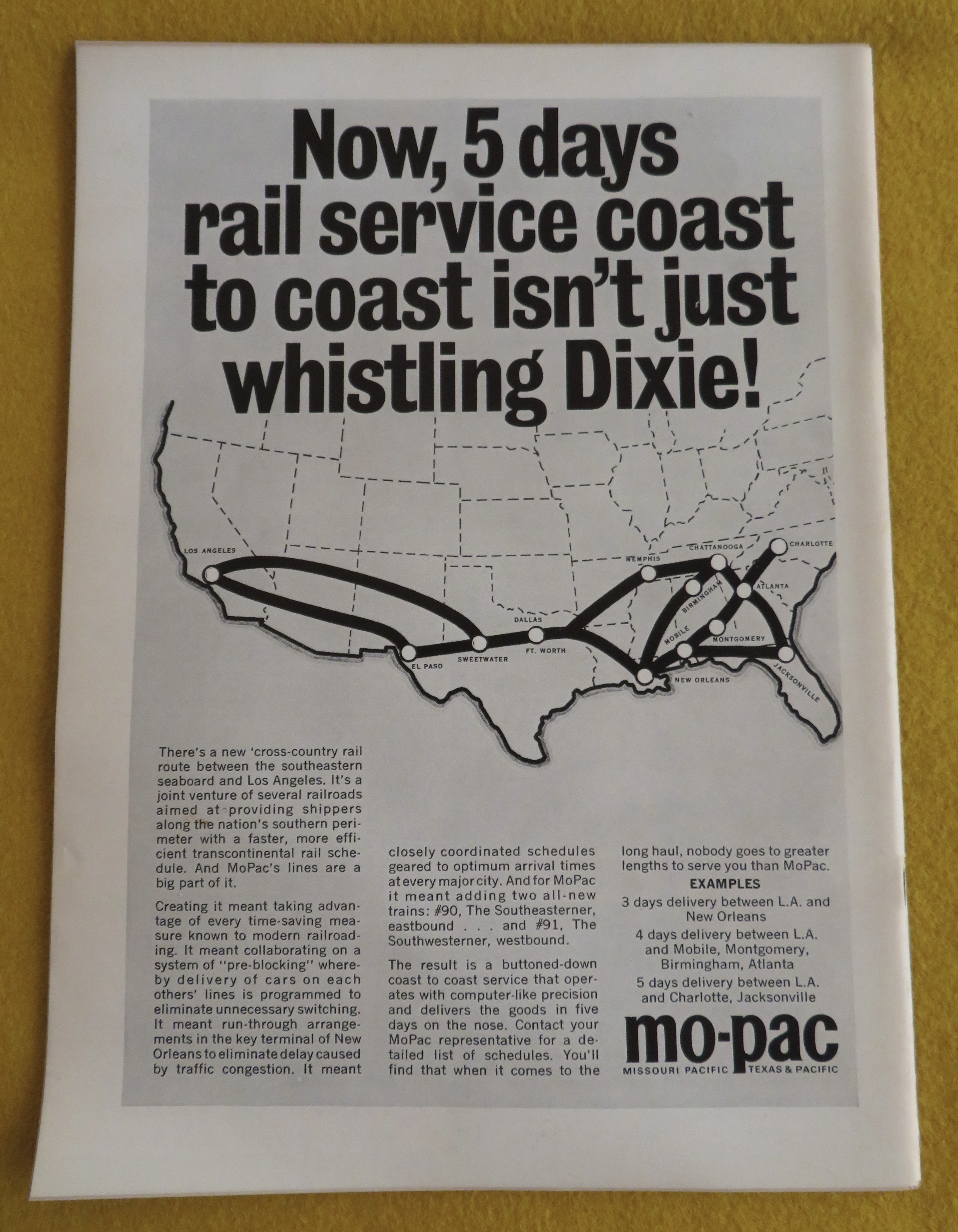 Trains Magazine September 1970