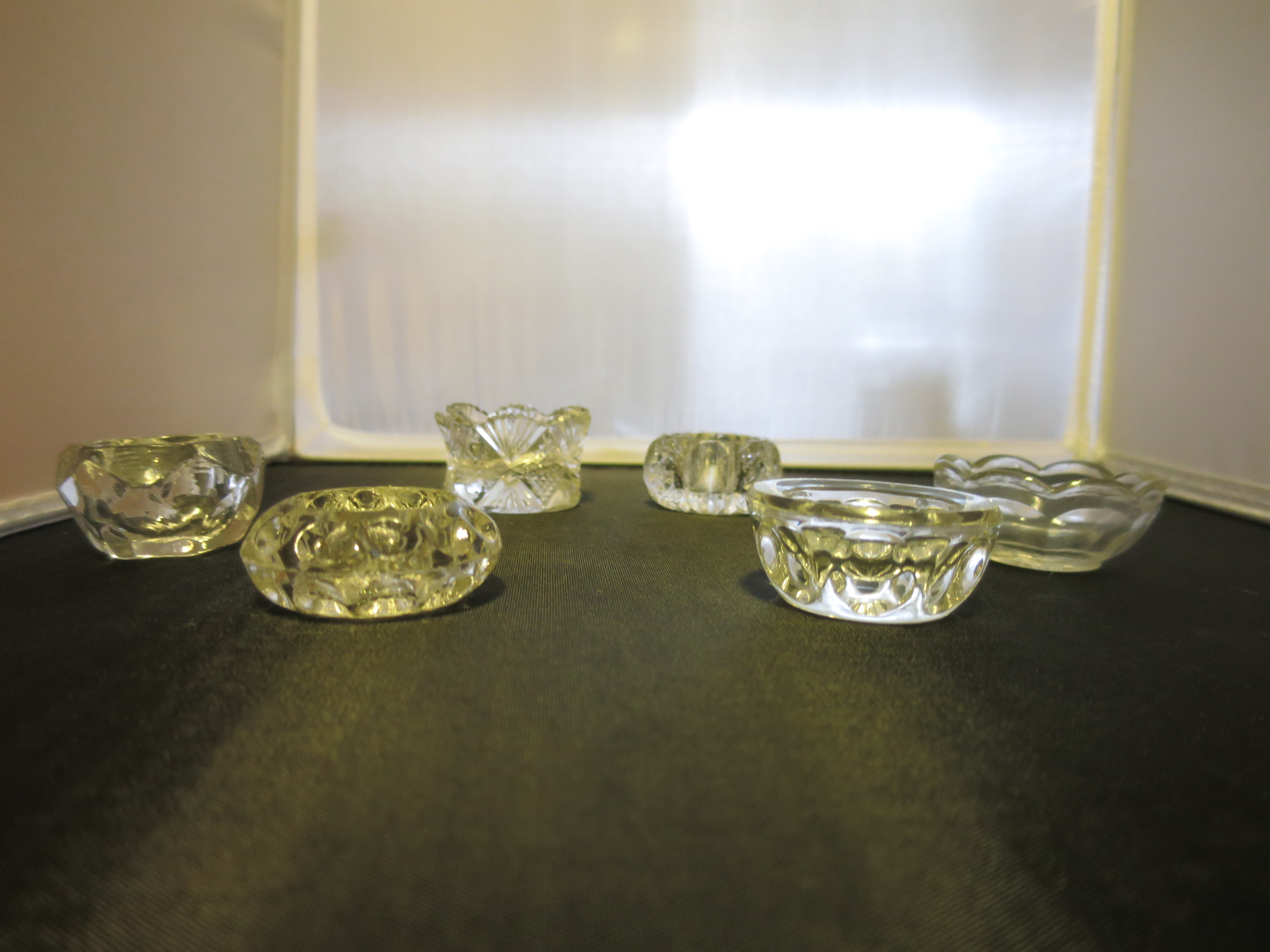 Master Salt Salt Cellar Lot of 6 round