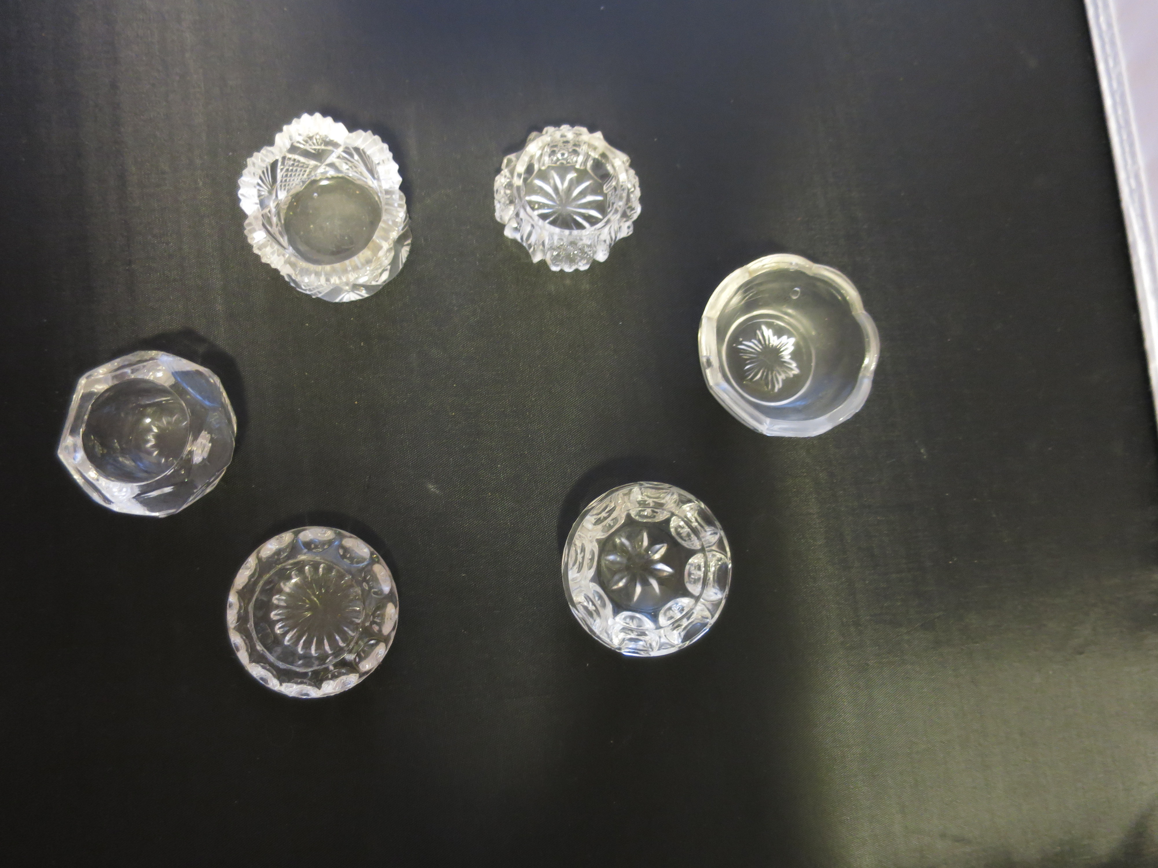 Master Salt Salt Cellar Lot of 6 round