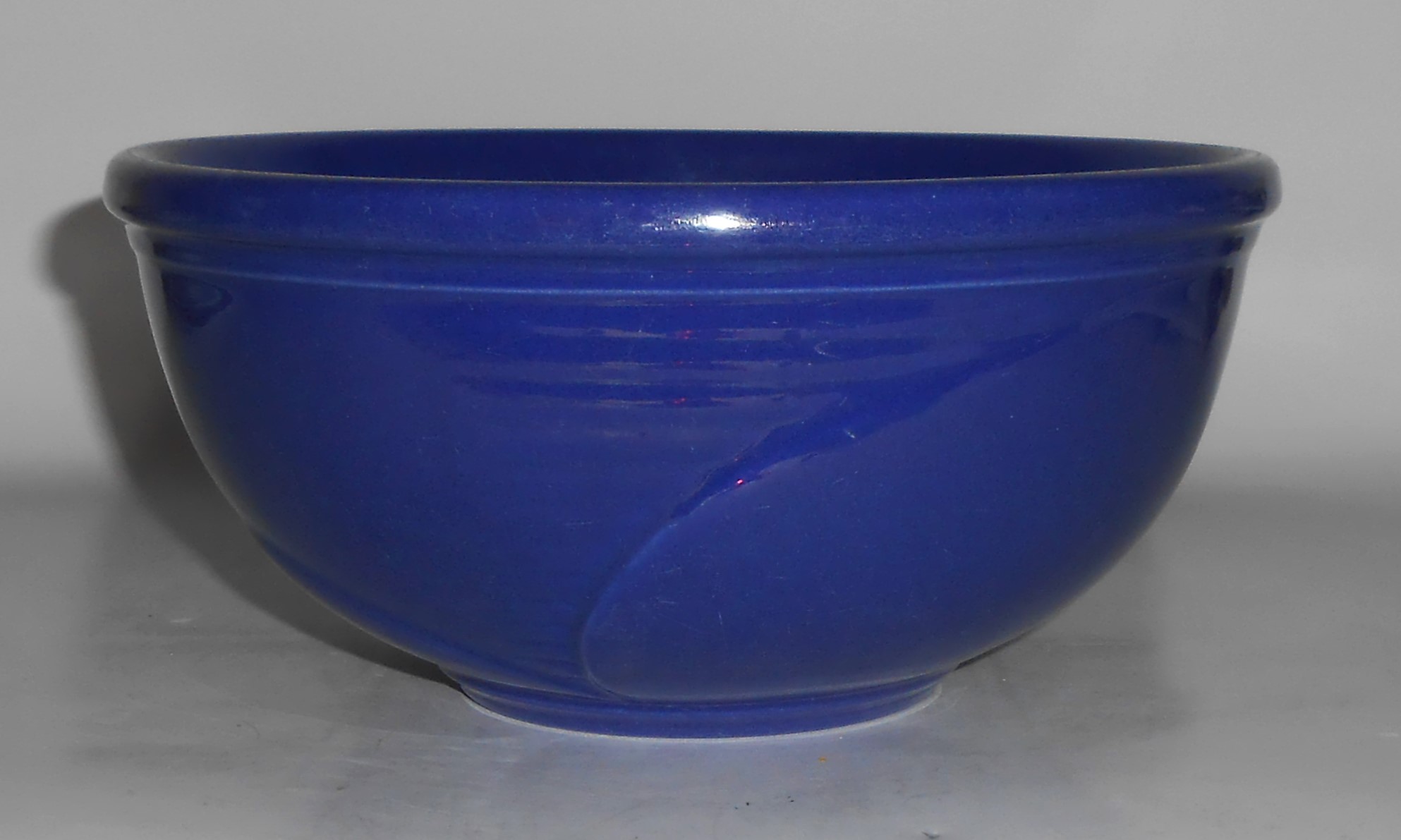 Red Wing Pottery Cobalt Fondoso Mixing Bowl