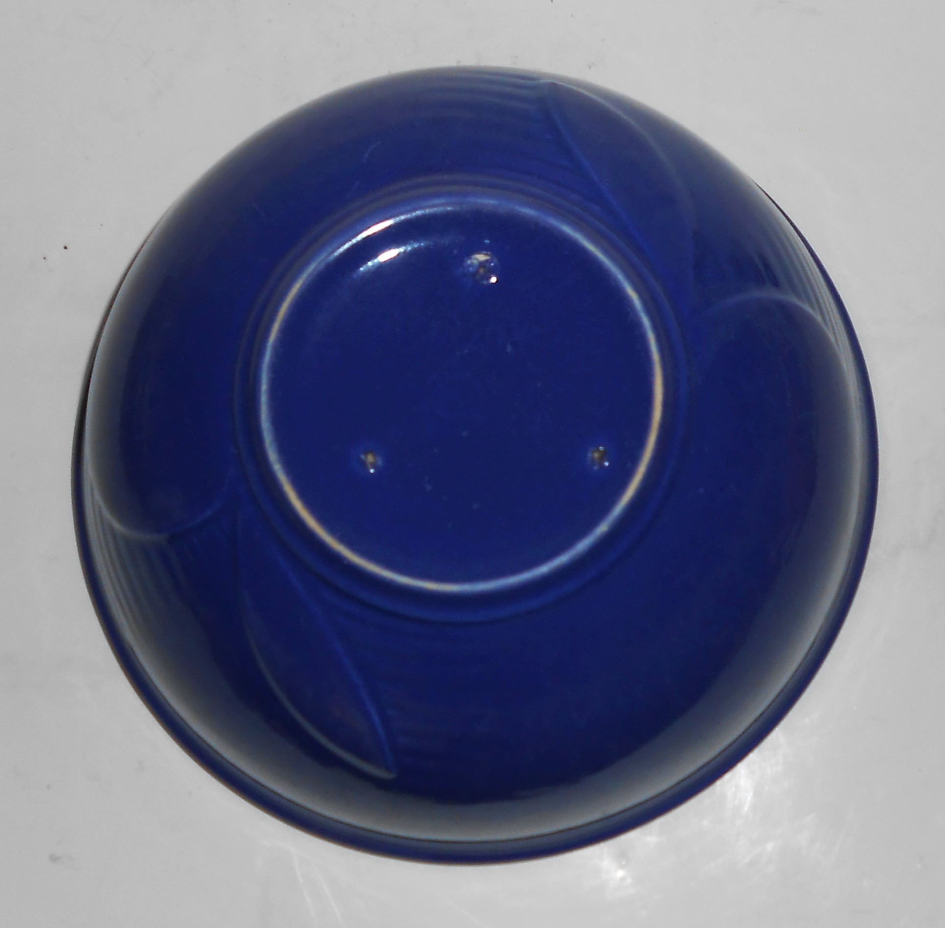 Red Wing Pottery Cobalt Fondoso Mixing Bowl