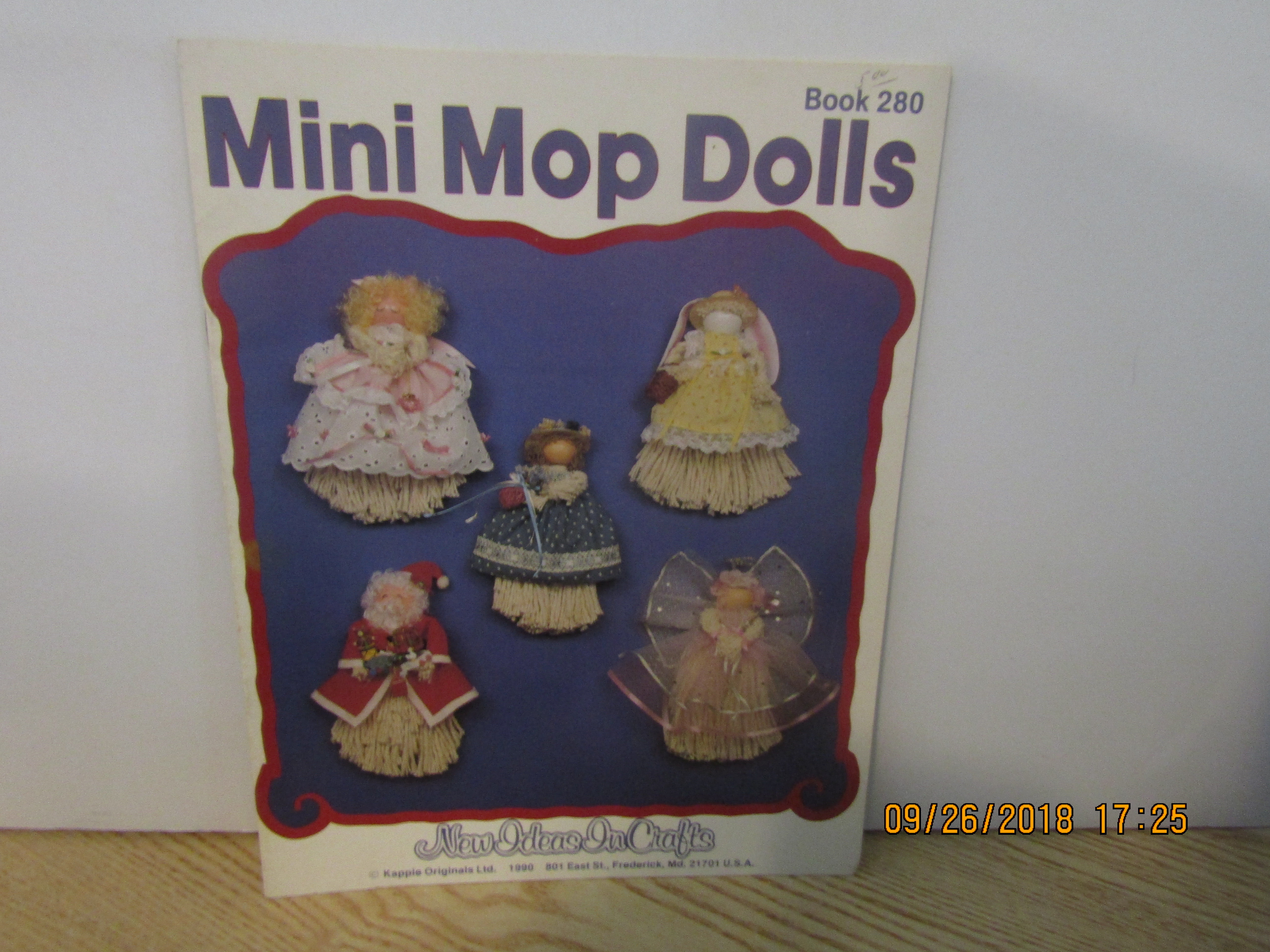 Kappie Originals Craft BookMini Mop Dolls #280