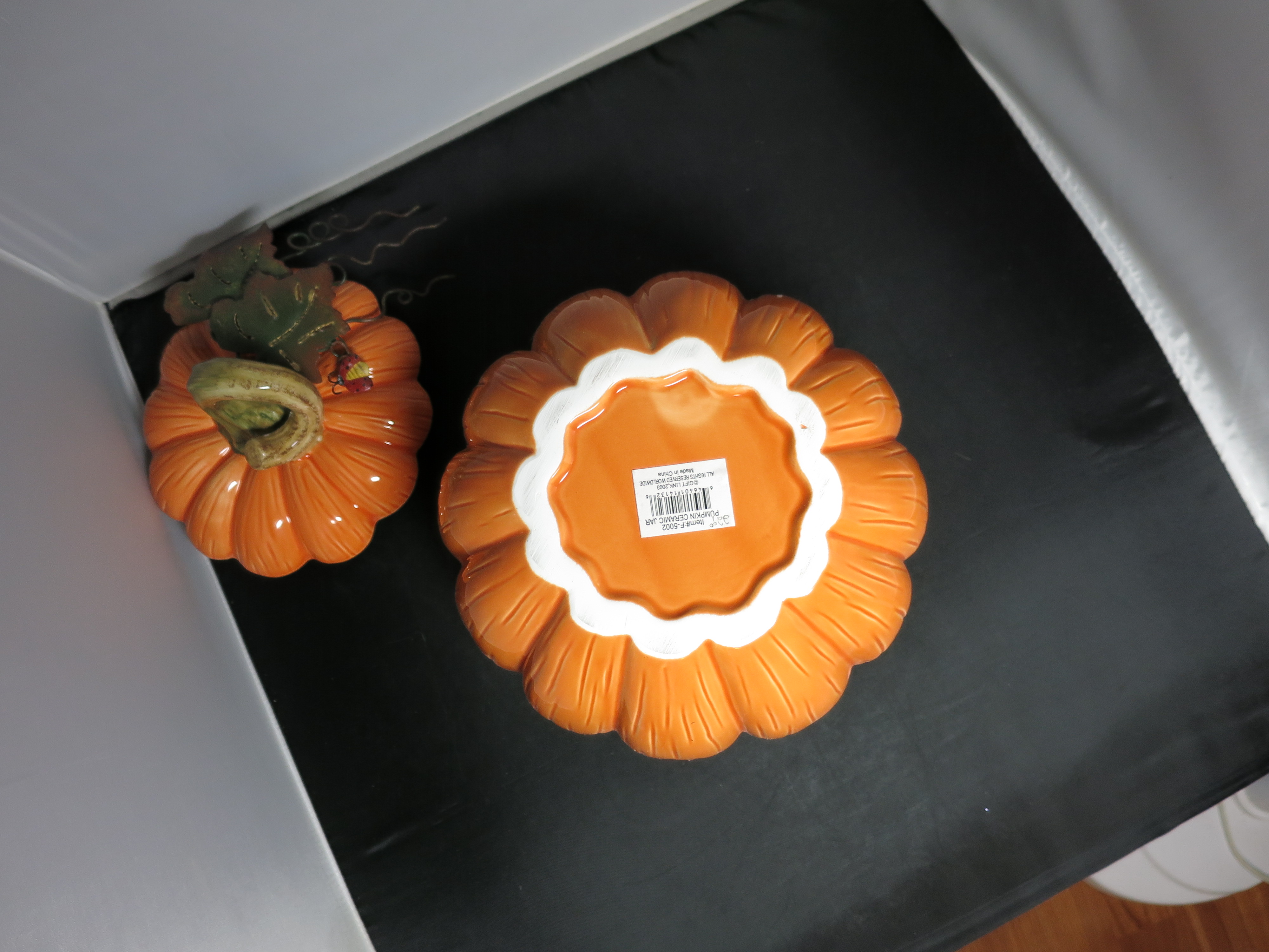 Pumpkin Cookie Jar by Gift Link 2003