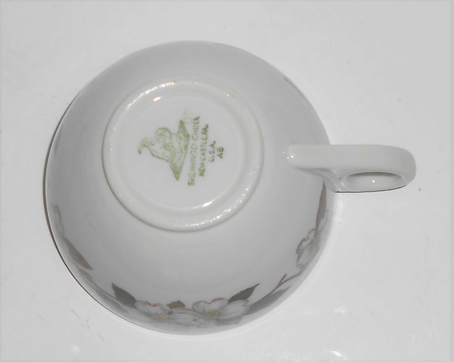 Shenango Restaurant Ware China Northern Dogwood Cup