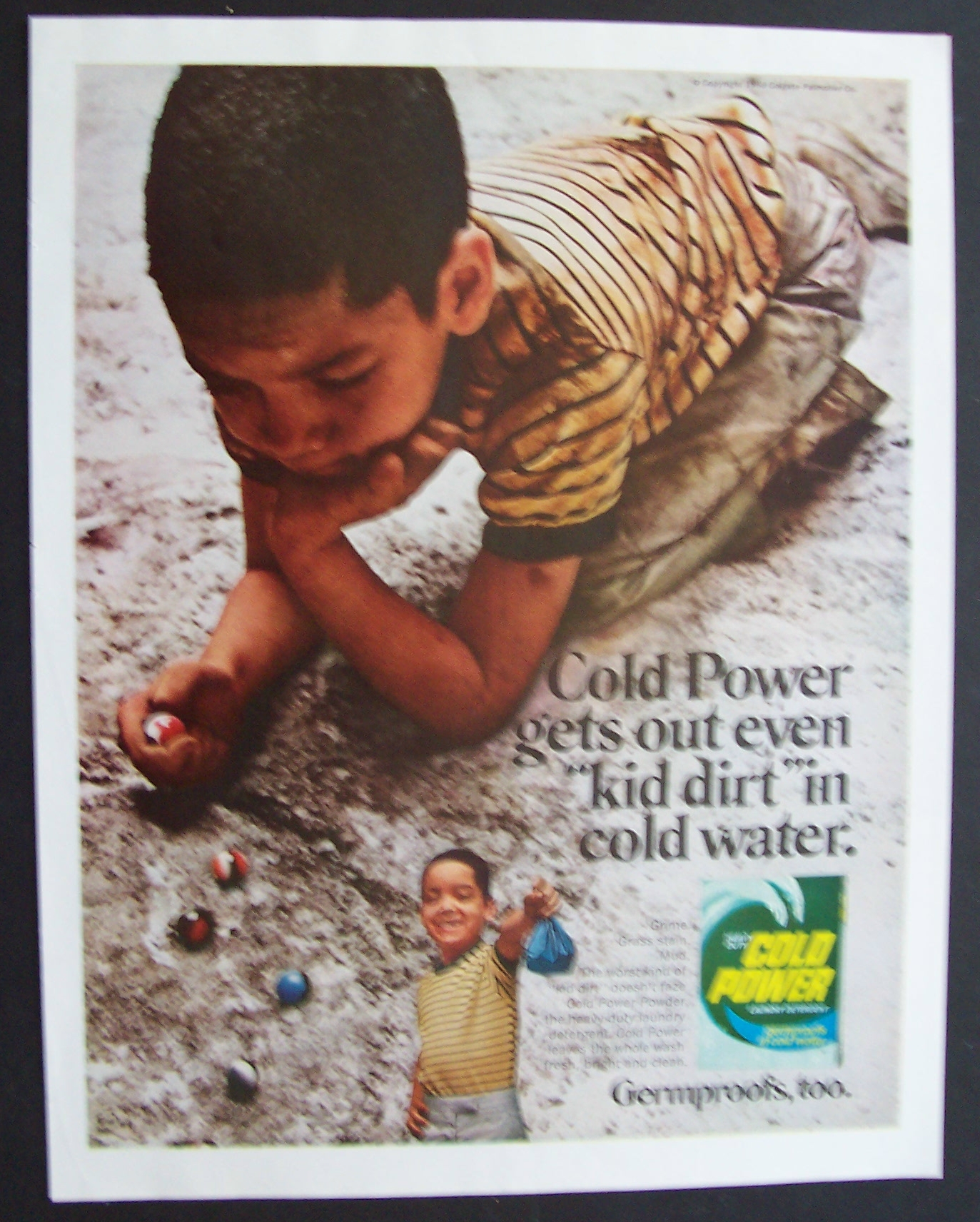 1968 Cold Power Laundry Detergent