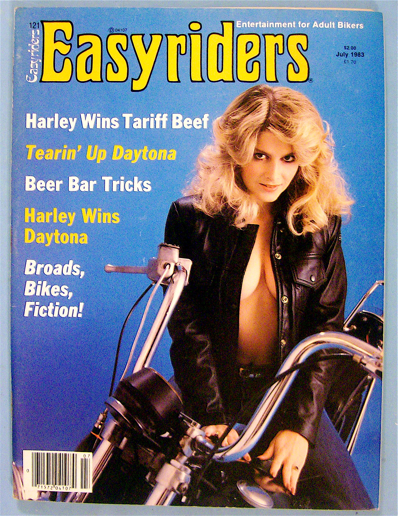 Easyriders Magazine July 1983 Beer Bar Tricks