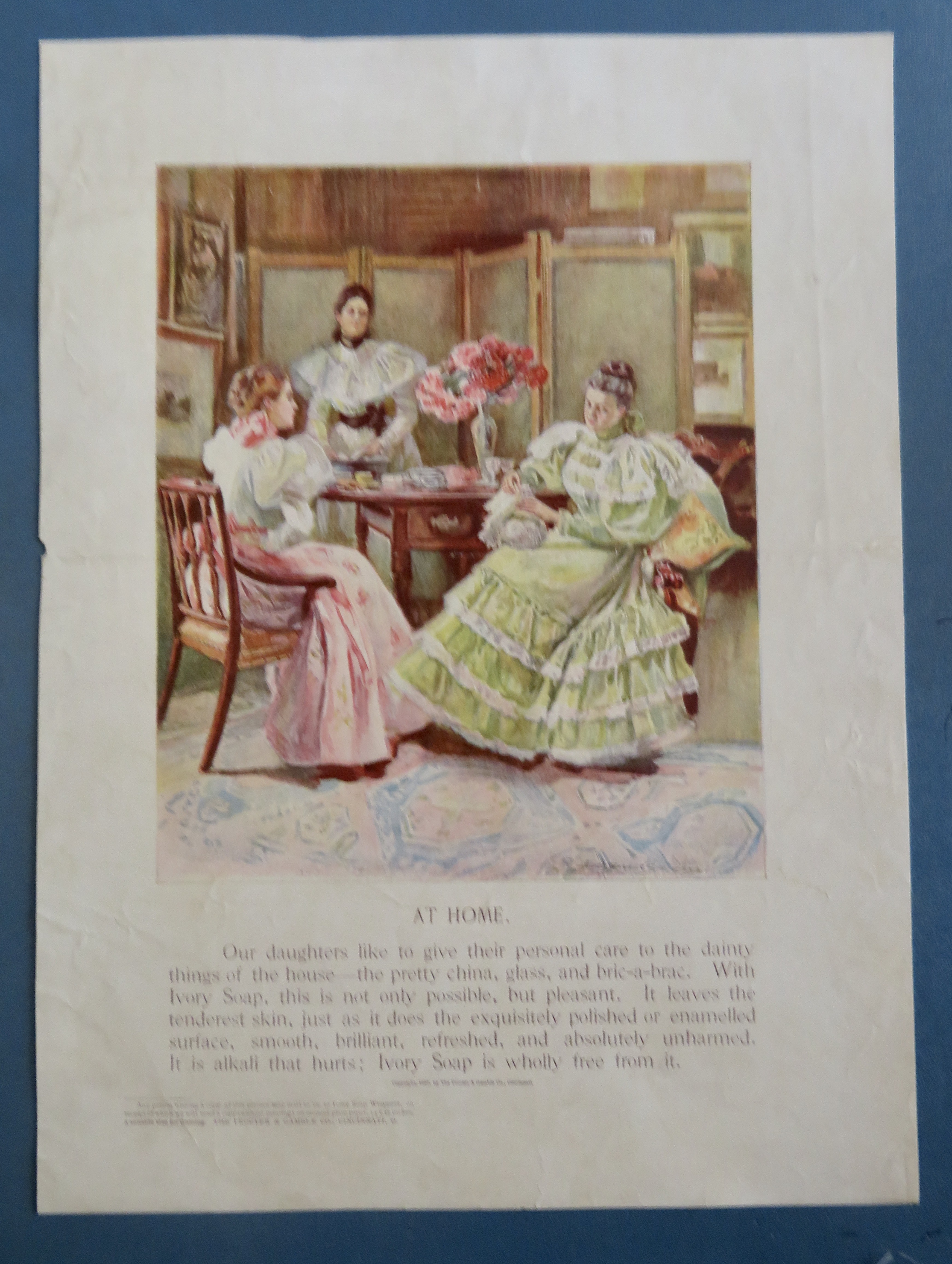 1896 Ivory Soap with Lovely Women Talking