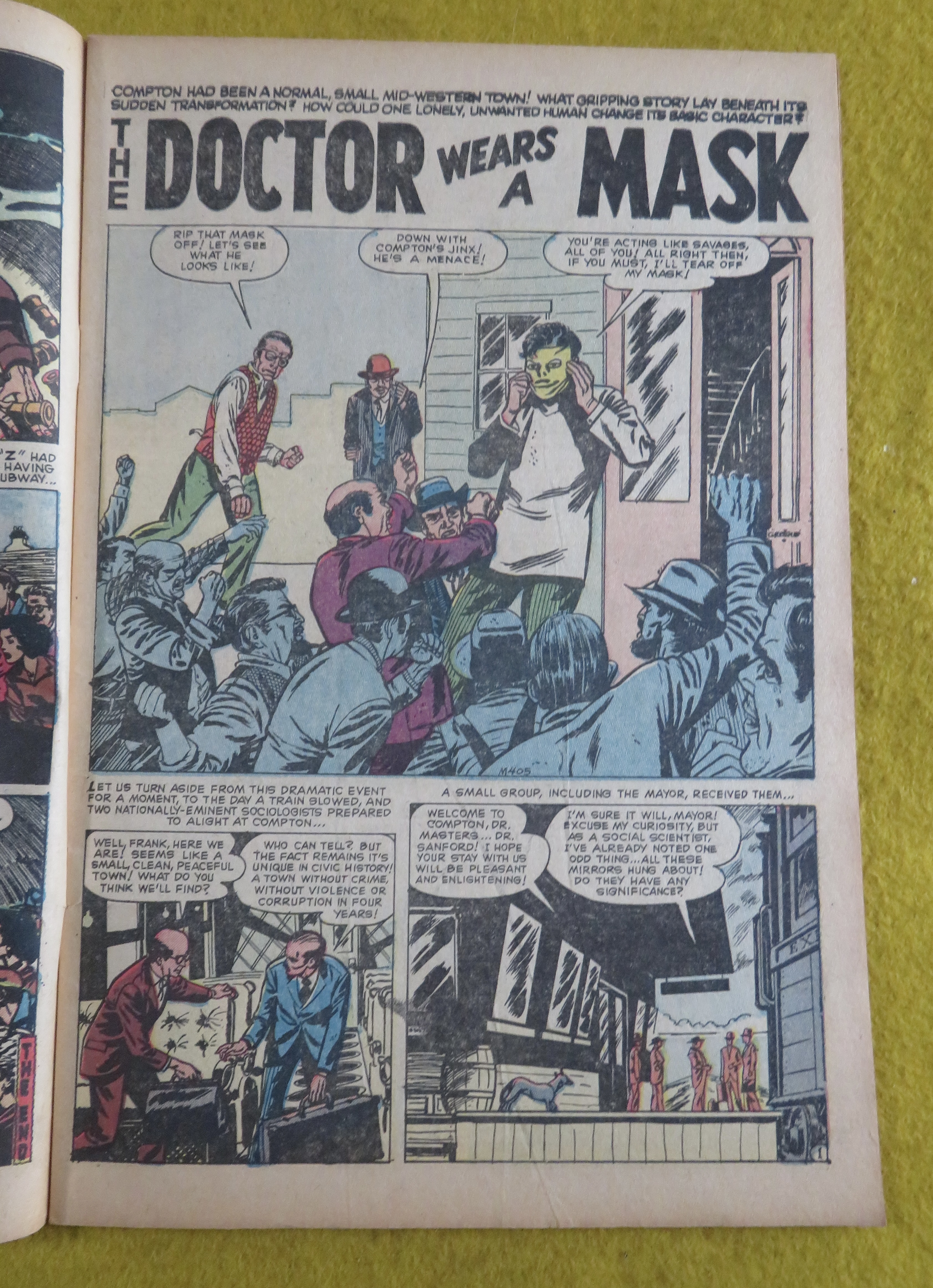 Journey Into Mystery Comic November 1958 City Of Giants