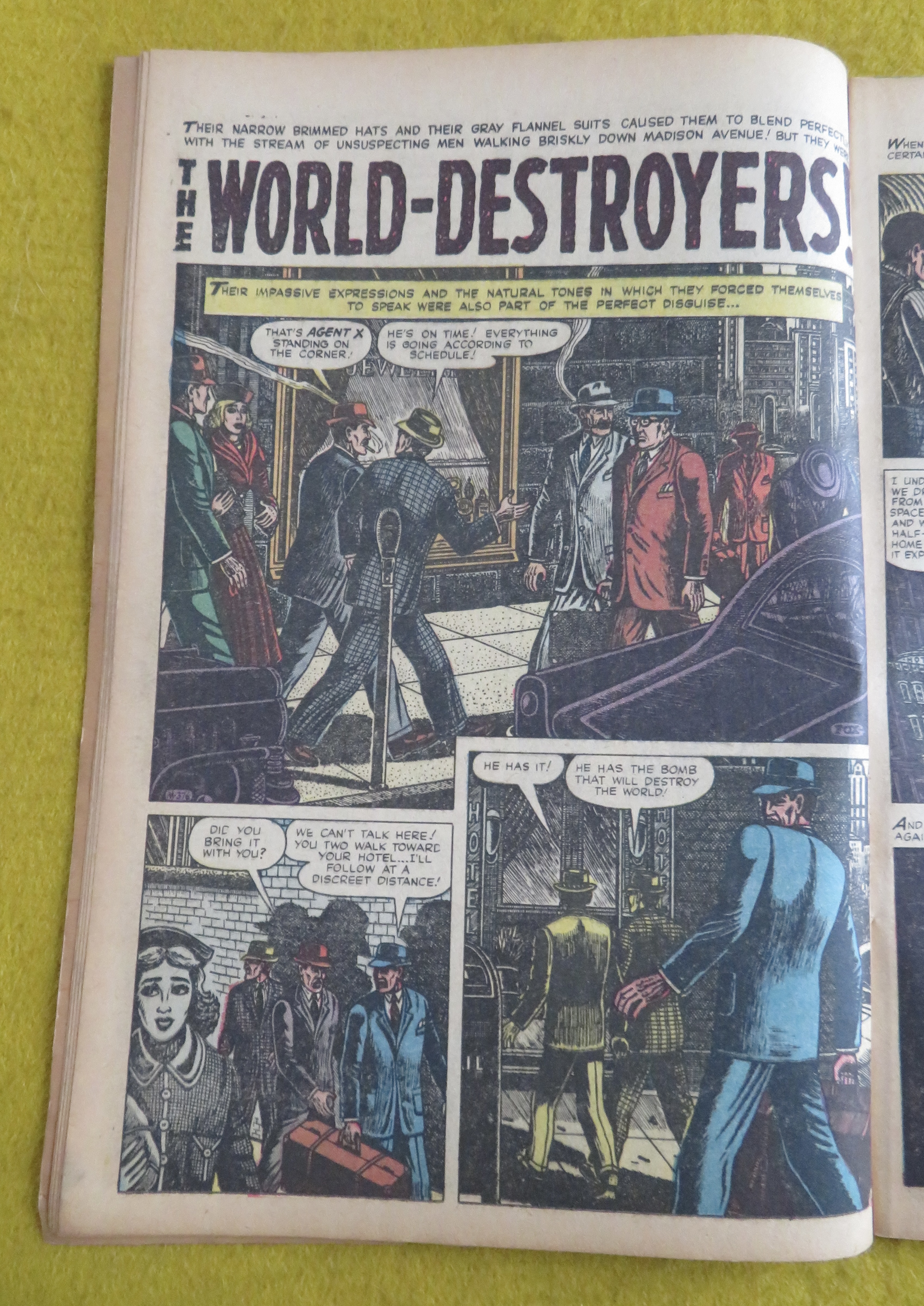 Journey Into Mystery Comic November 1958 City Of Giants