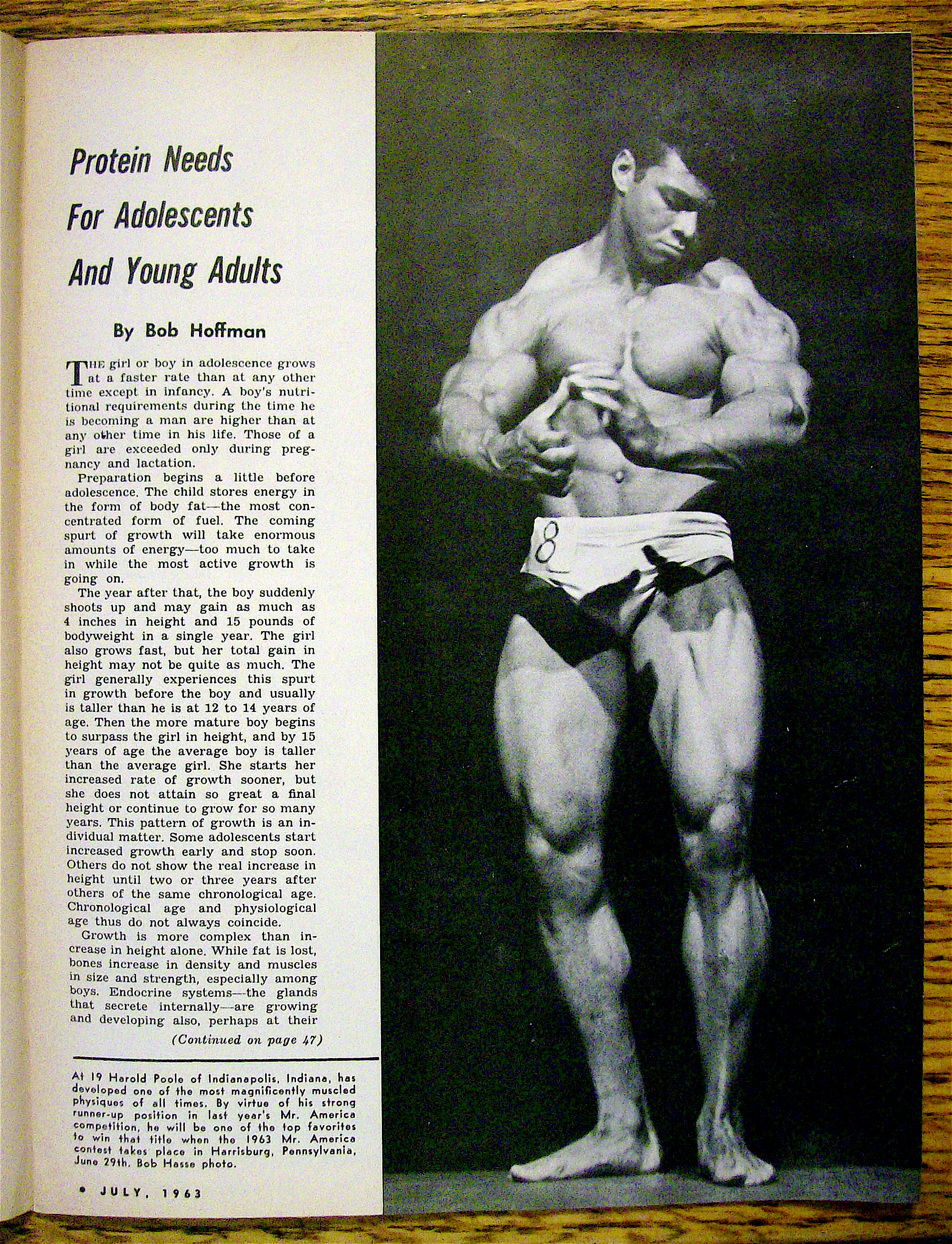 Strength & Health Magazine-July 1963-Jerry Roquemore