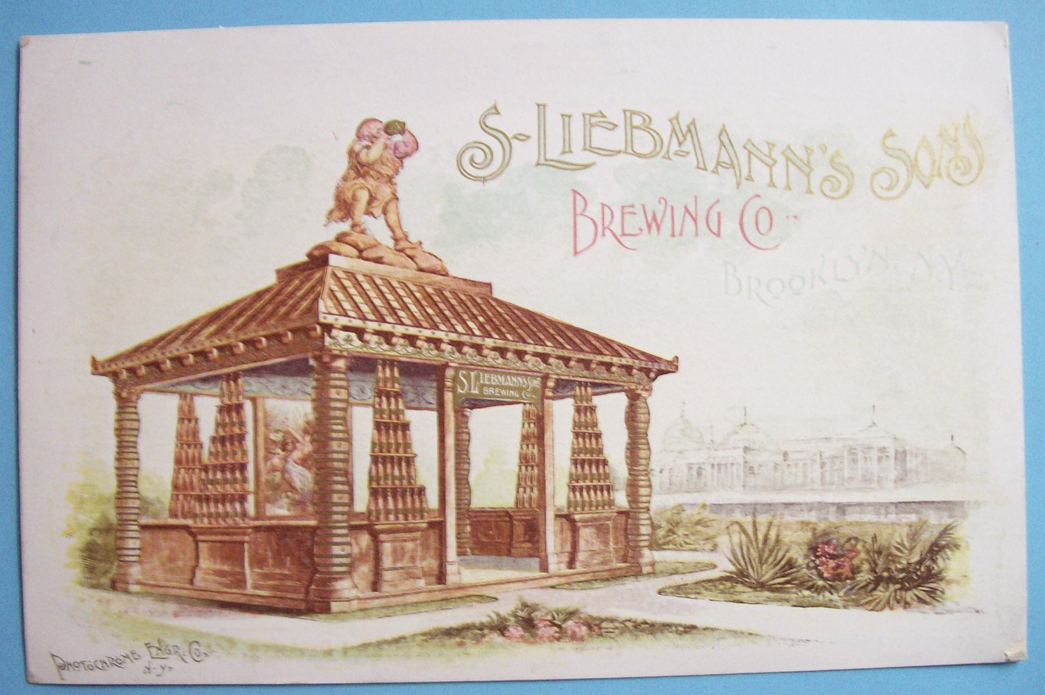1893 Columbian Expo Leibemann's Brewing Co. Trade Card
