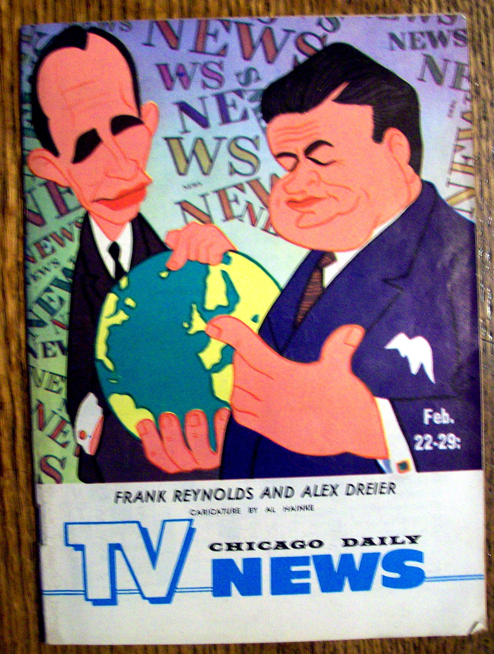 TV News - February 22-29, 1964 - F. Reynolds/A. Dreier