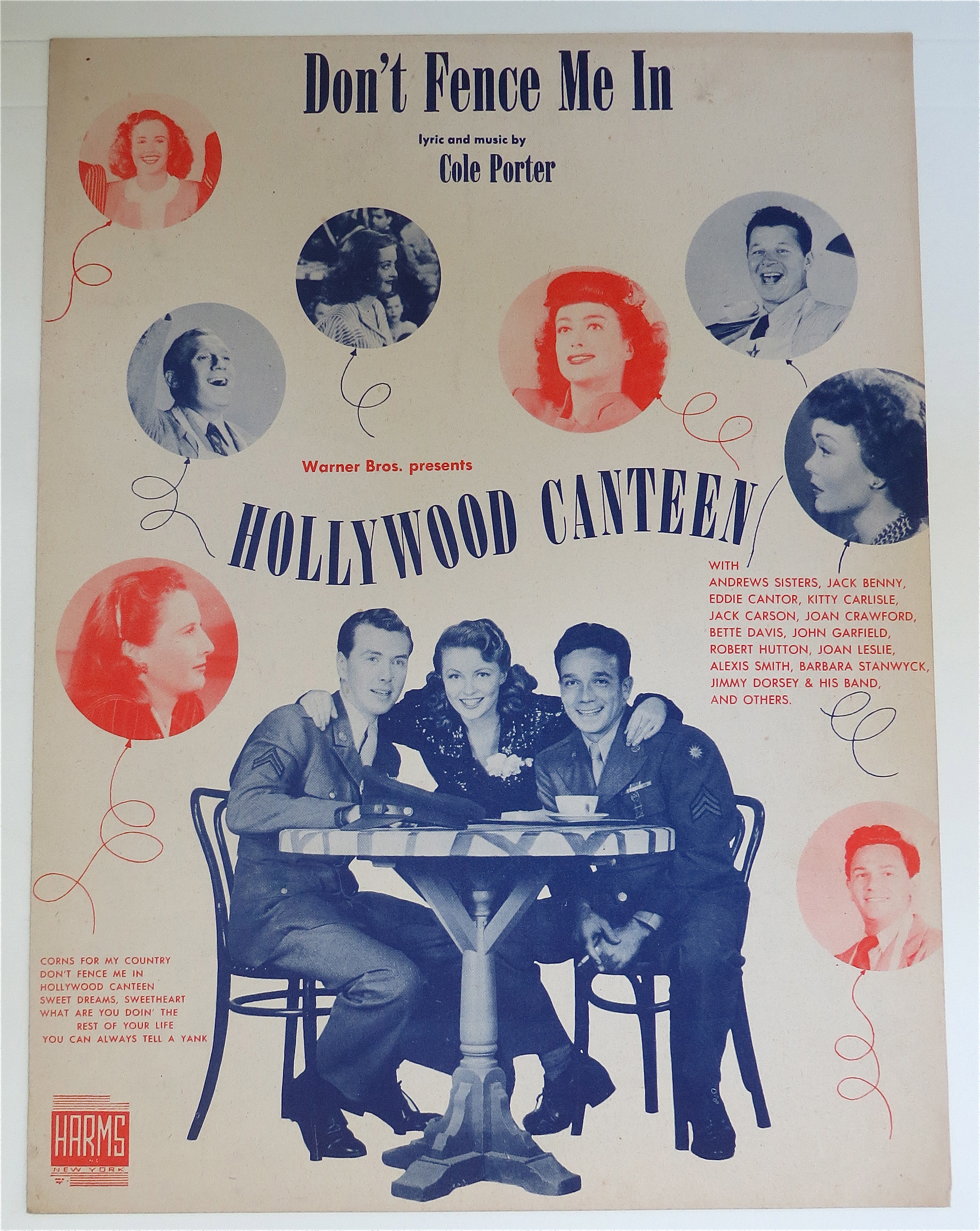 1944 Don't Fence Me In with Hollywood Canteen