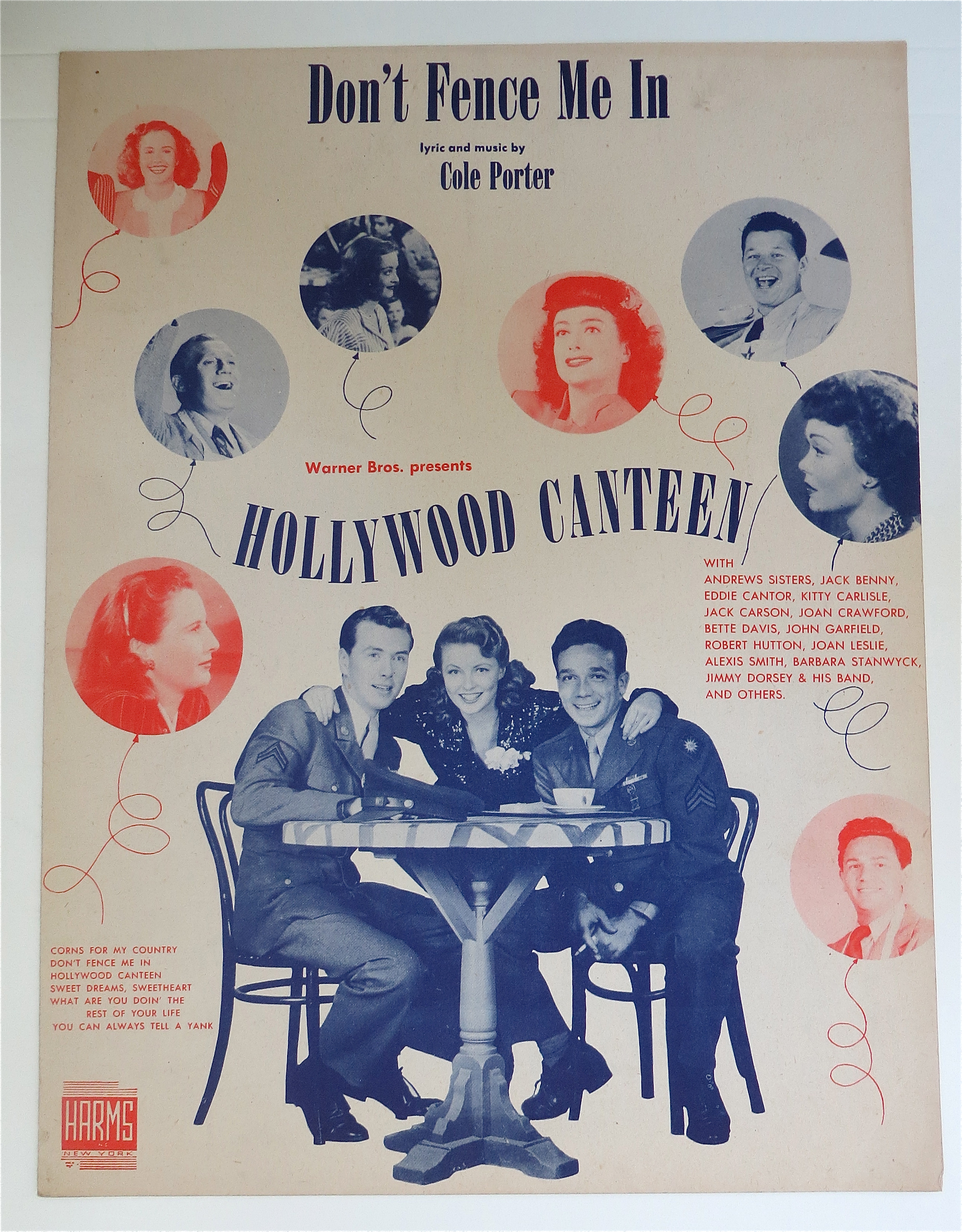 1944 Don't Fence Me In with Hollywood Canteen