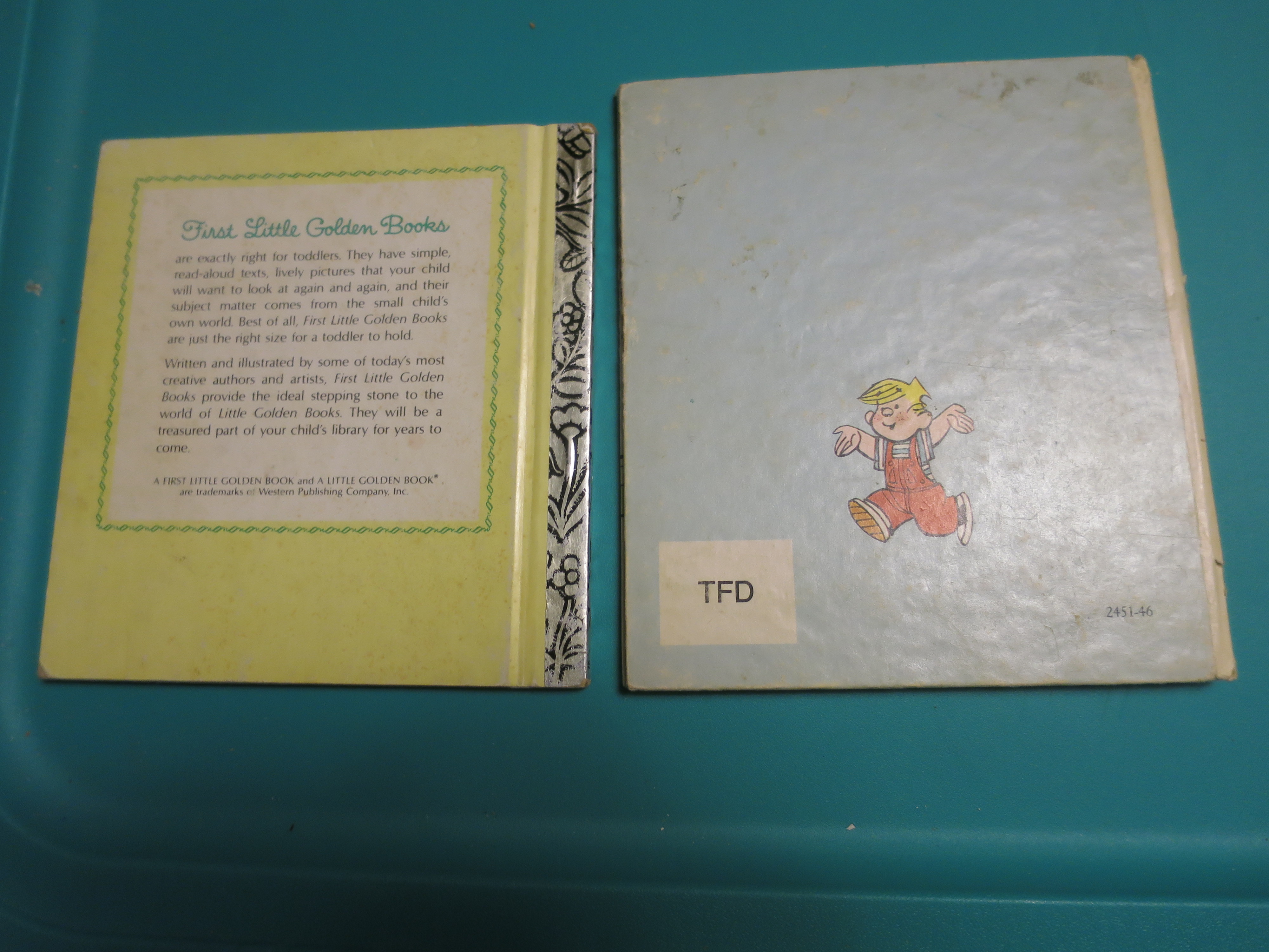 Dennis the Menace and Chip and Dale Books