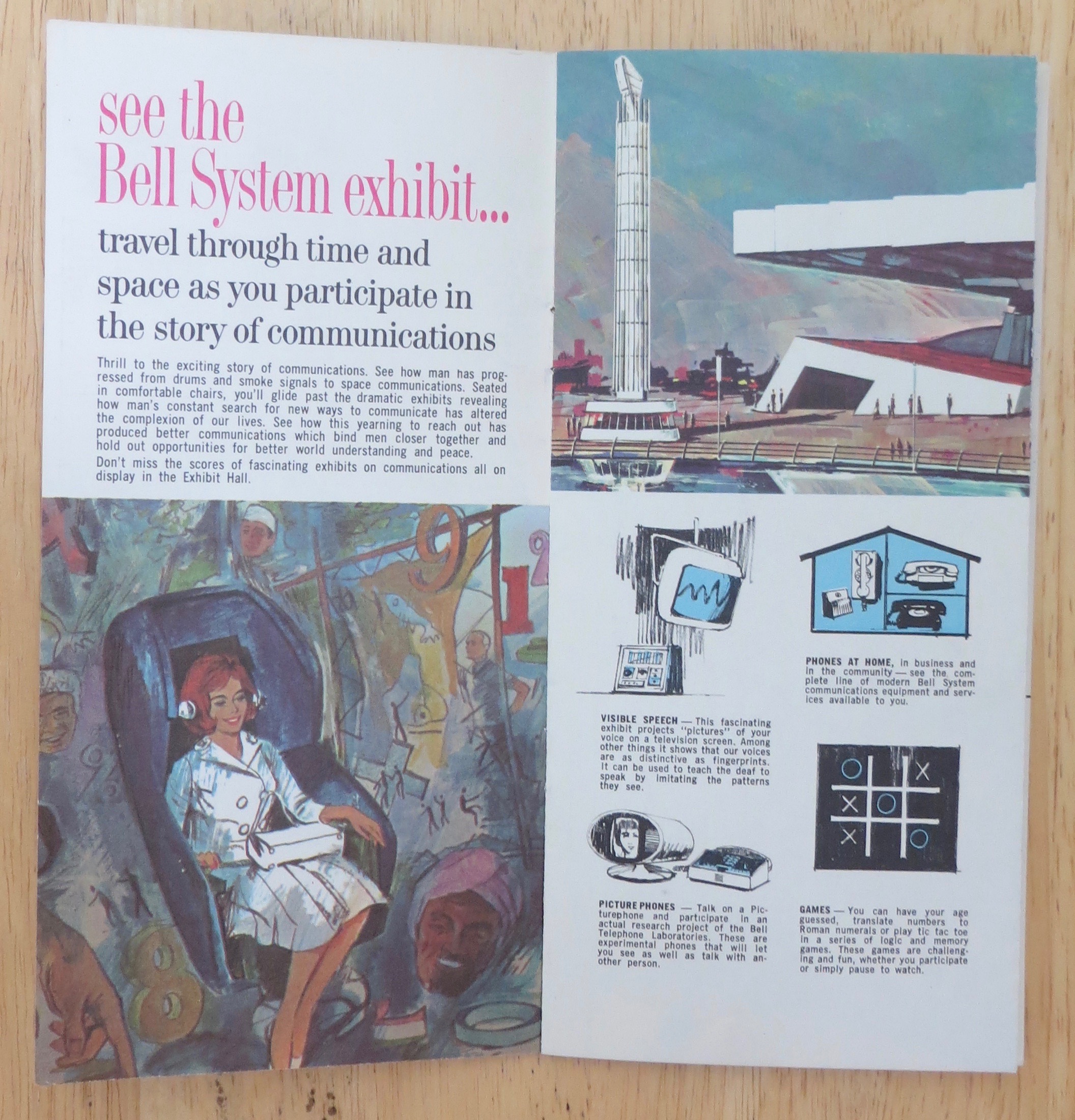 1965 New York World's Fair Fun At The Fair Brochure