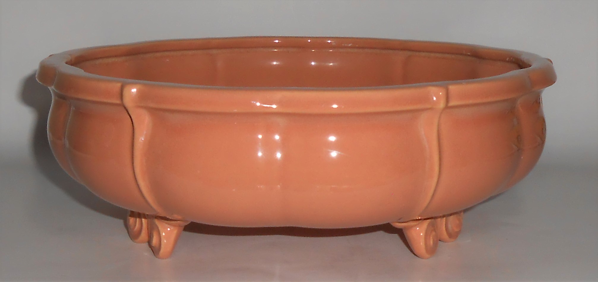 Franciscan Tropico Art Garden Ware #51 Coral Art Bowl